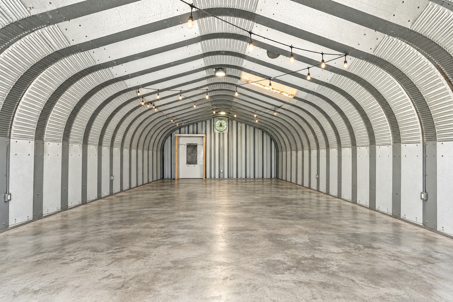 Rendering of the garage cleared out