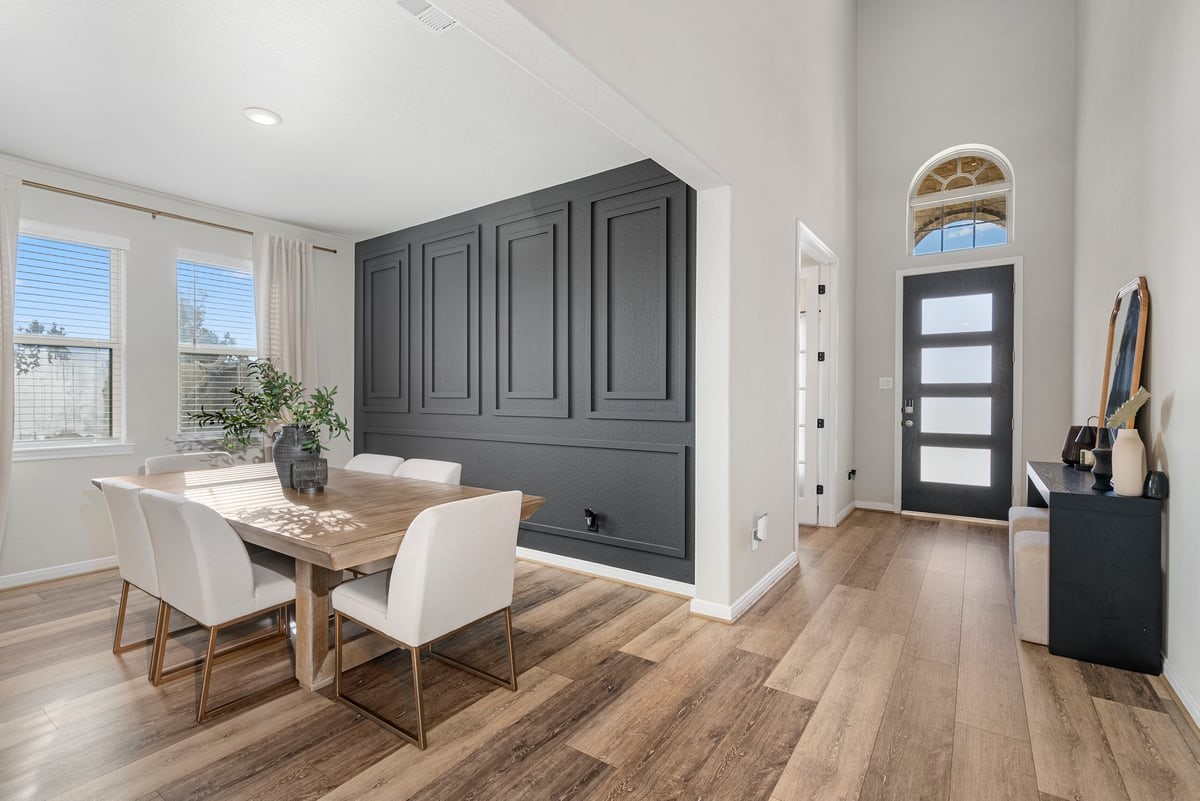 Make a great first impression as you welcome guests through a two story foyer!