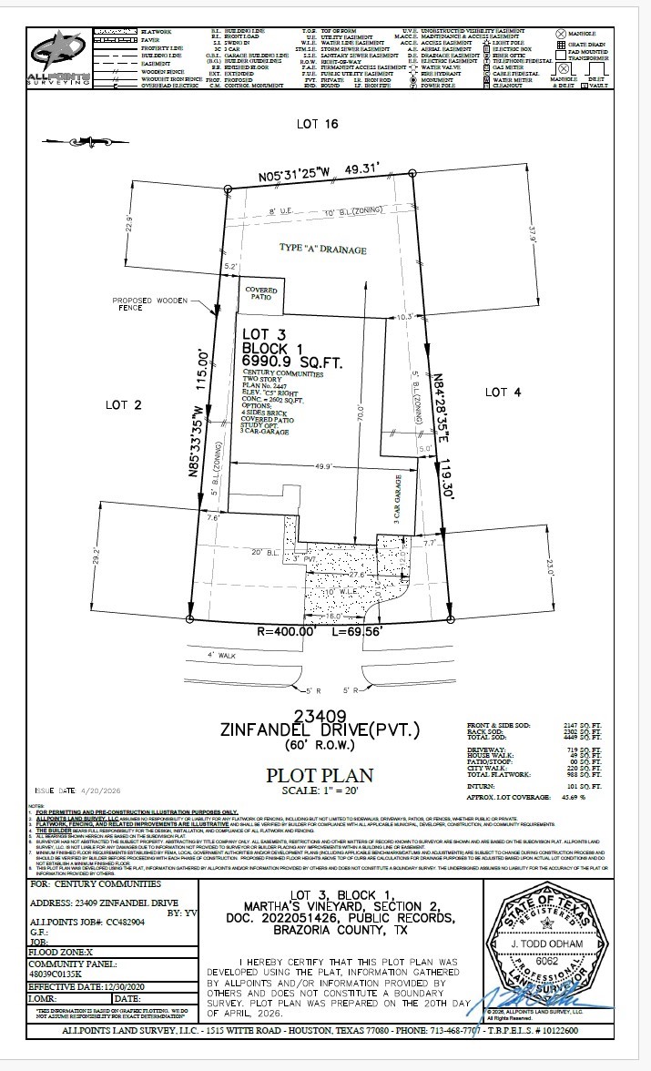 23409 Zinfandel Drive, Alvin, TX 77511