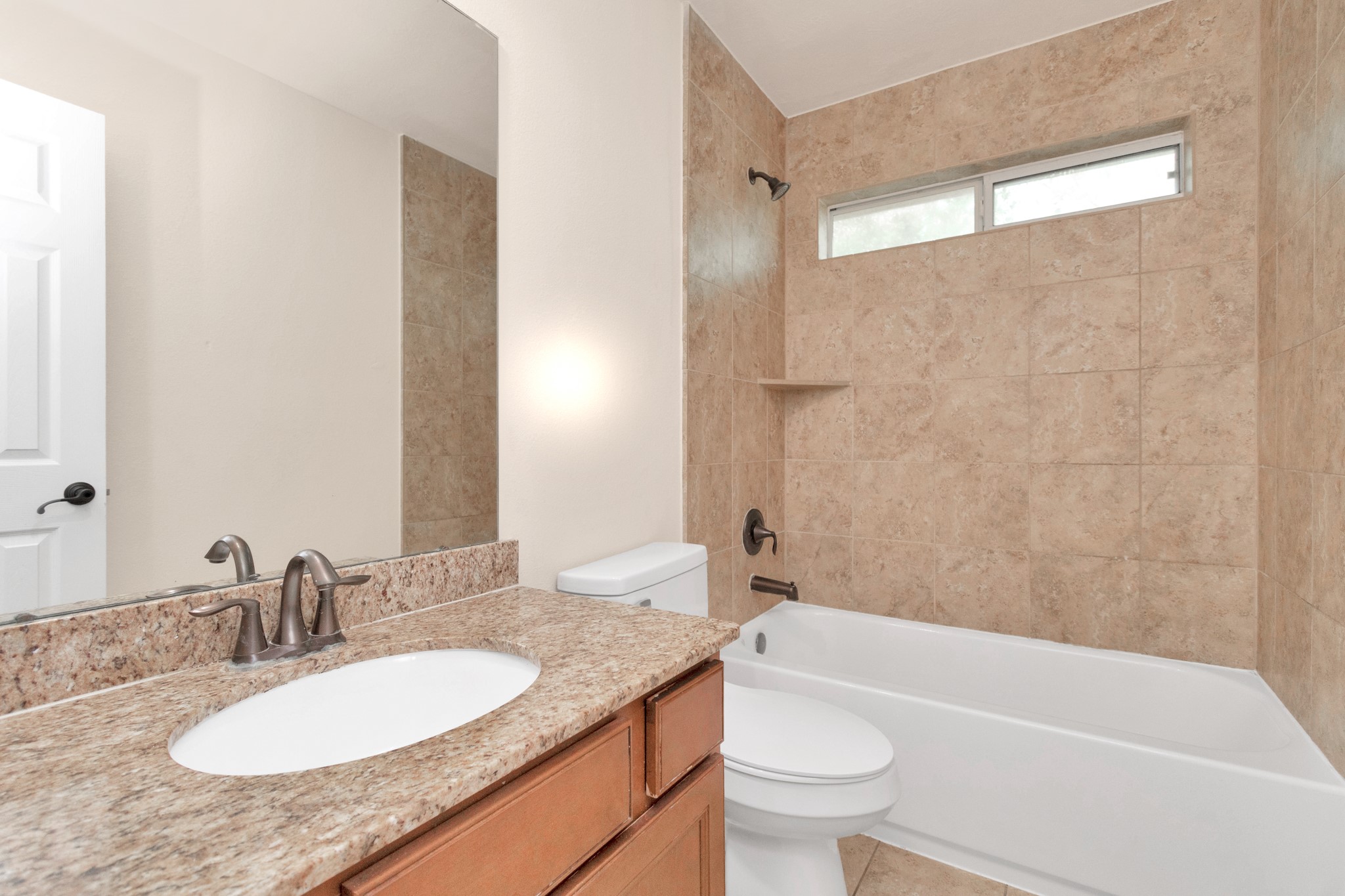 2 full baths upstairs