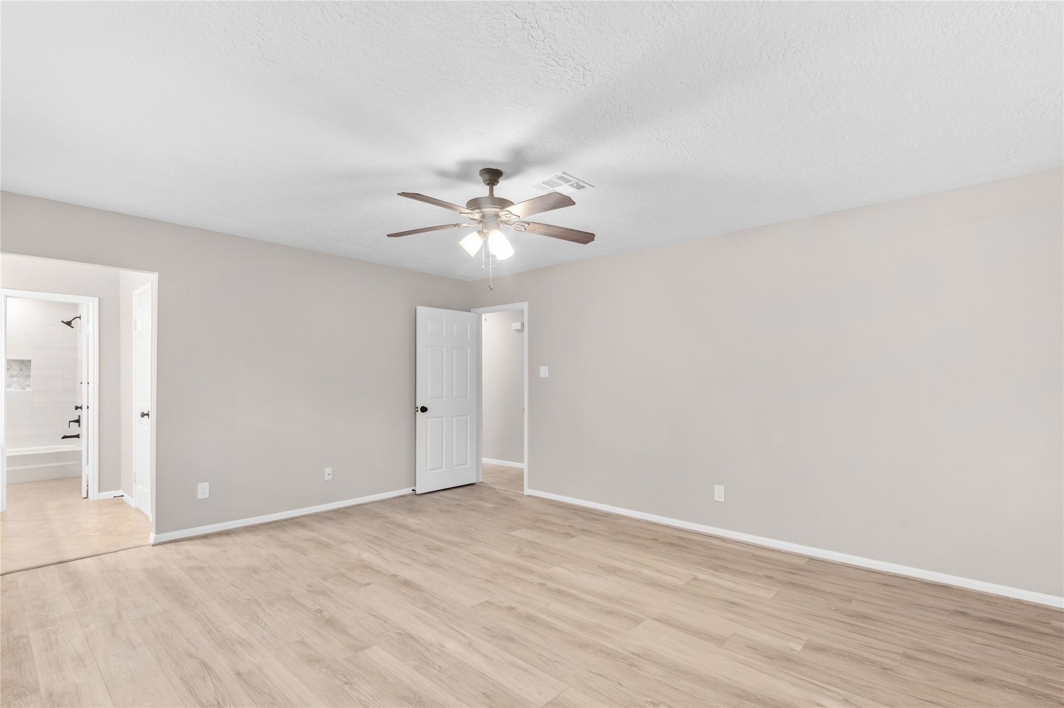 Another view of master bedroom