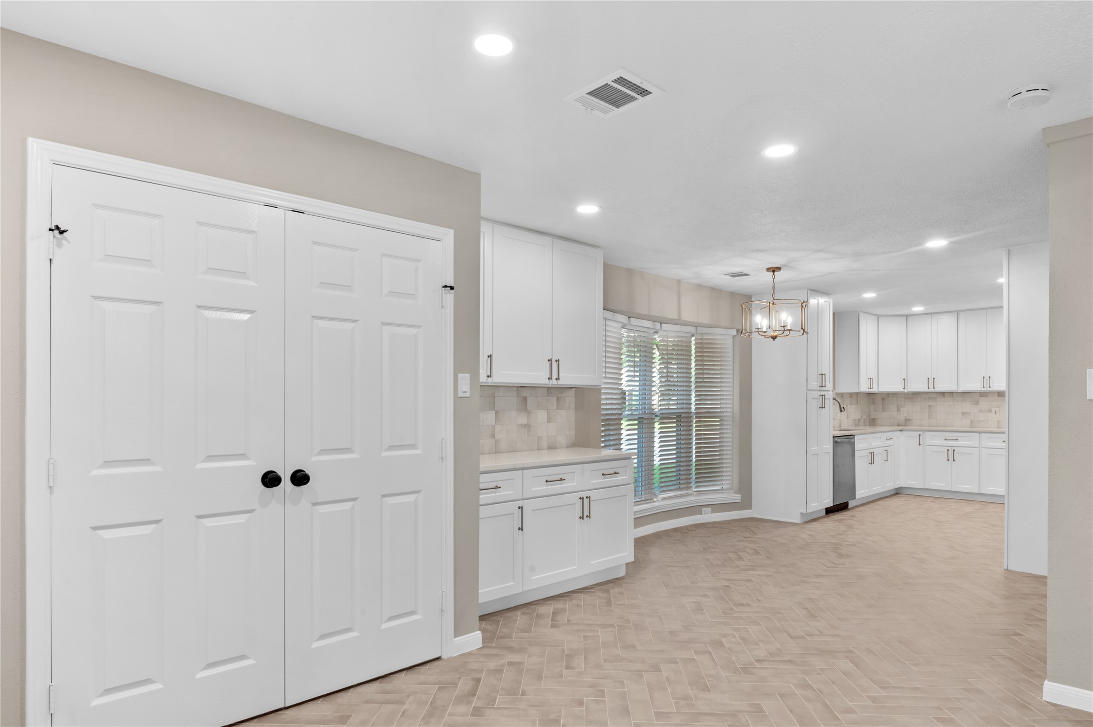 Dining and kitchen area