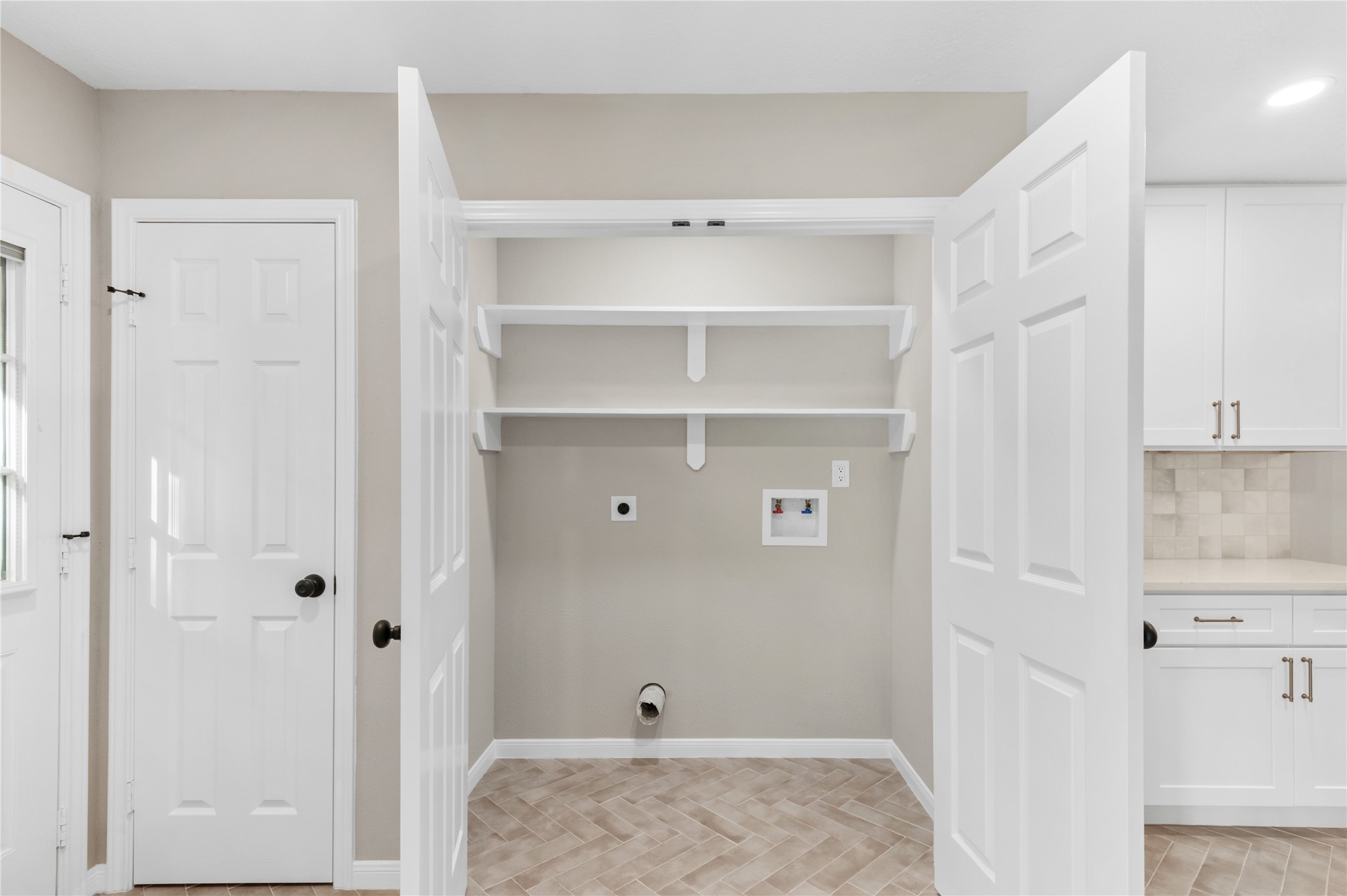 Laundry area