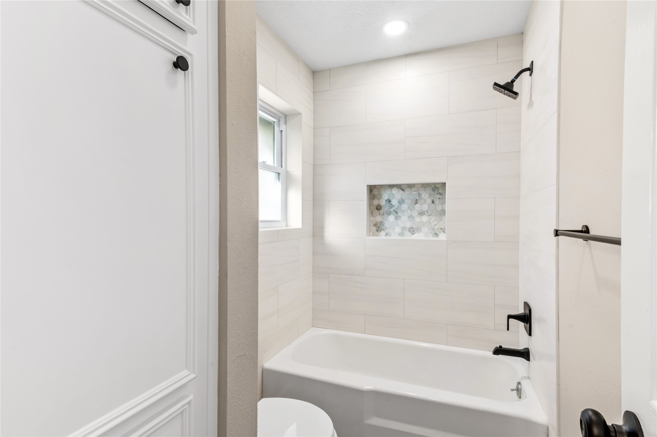 Master shower