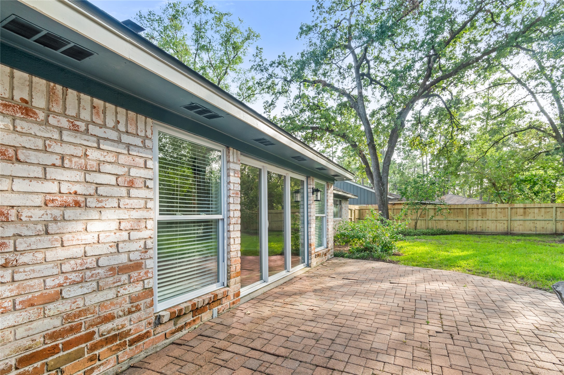 Back patio