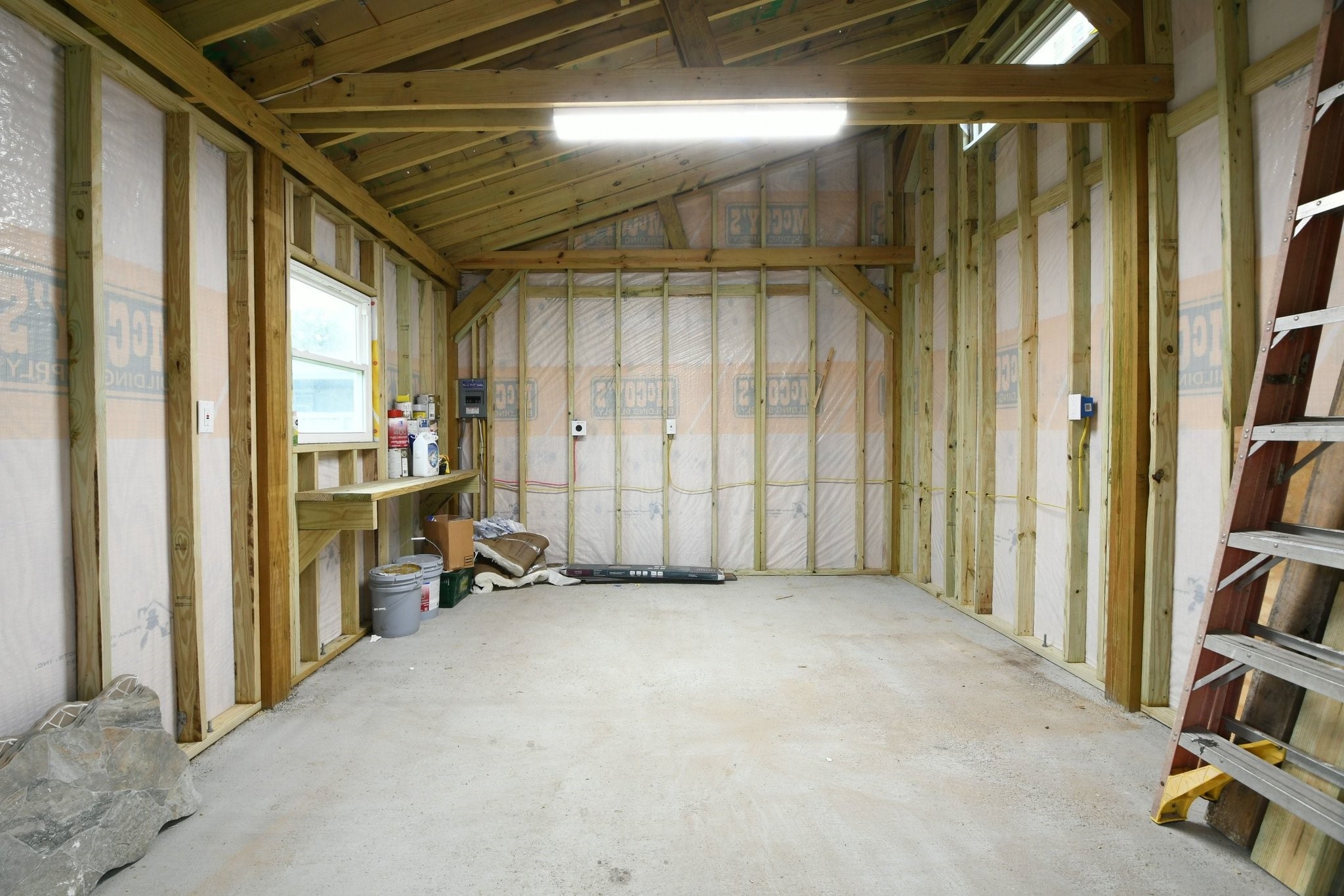 220 square foot workshop with 60 amp service