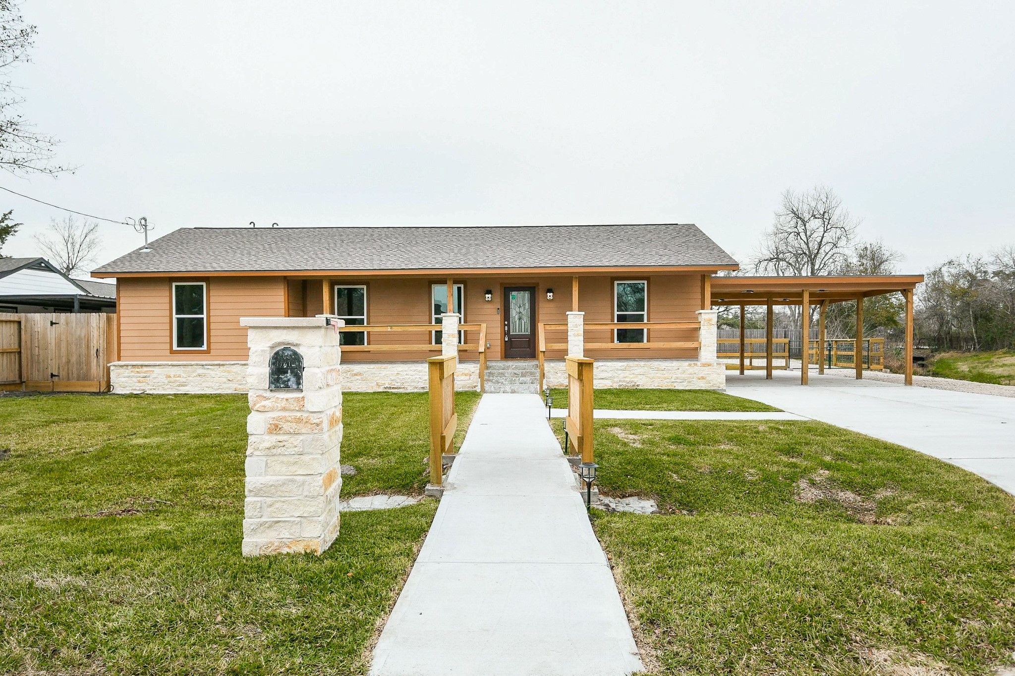 Beautifully remodelled home at the end of a quiet street.
