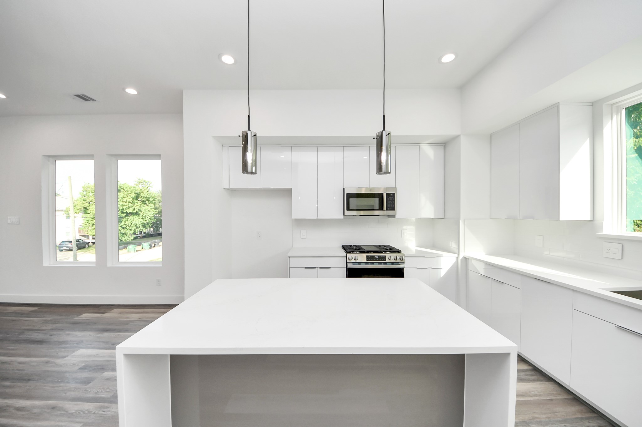 Kitchen with island on second floor (Sample photo from same floor plan next to the address)