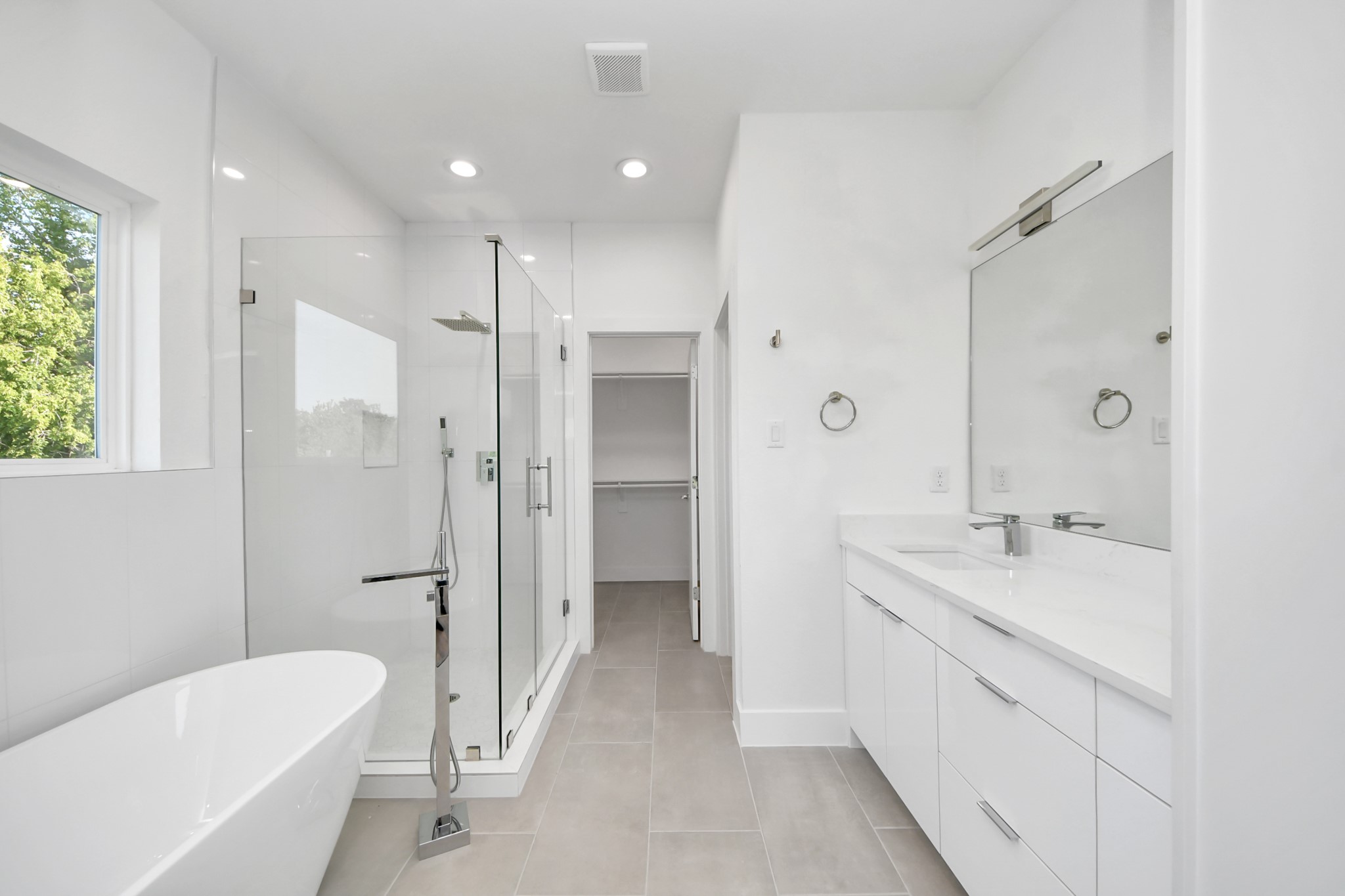 One of two primary closets (Sample photo from same floor plan next to the address)