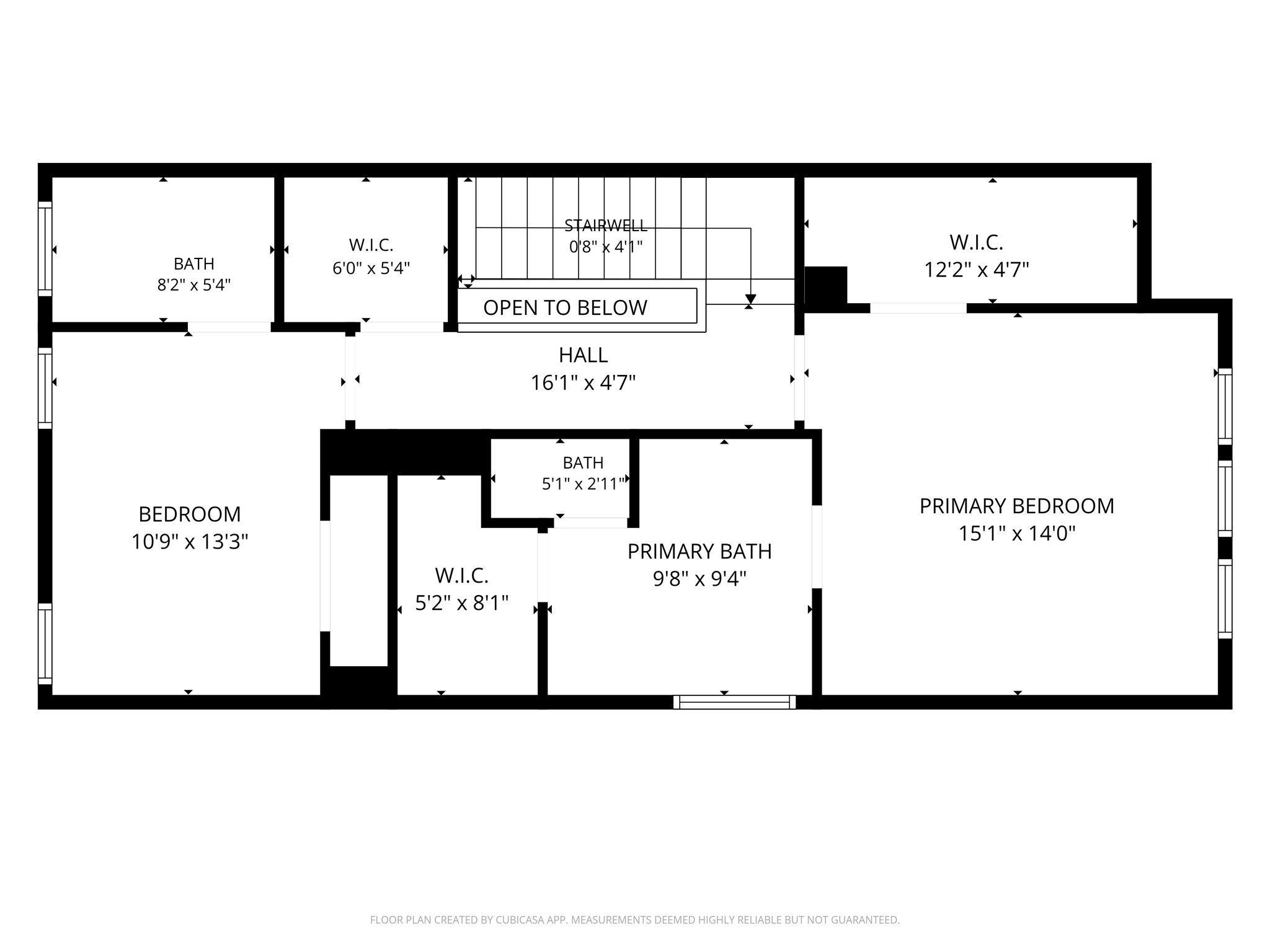 Floor plan for third floor (Sample photo from same floor plan next to the address)