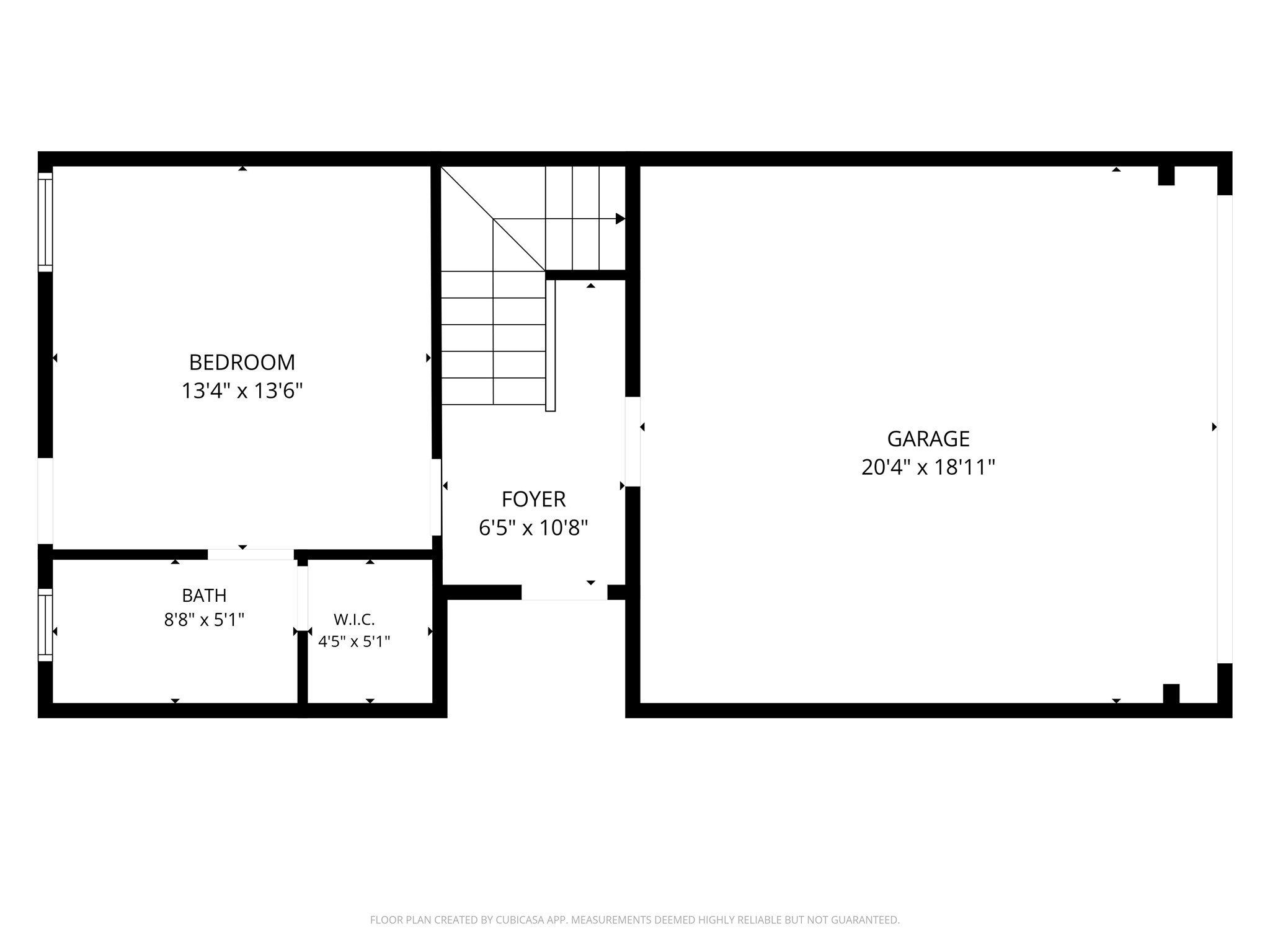 Floor plan for 1st floor (Sample photo from same floor plan next to the address)