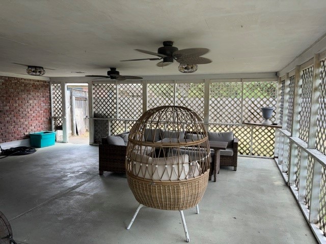 Another part of the patio.