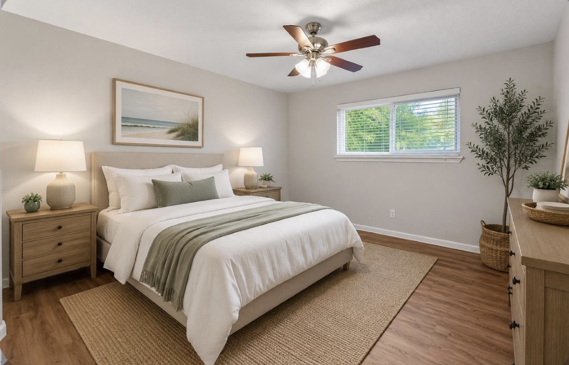 **Virtually Staged** Primary Bedroom