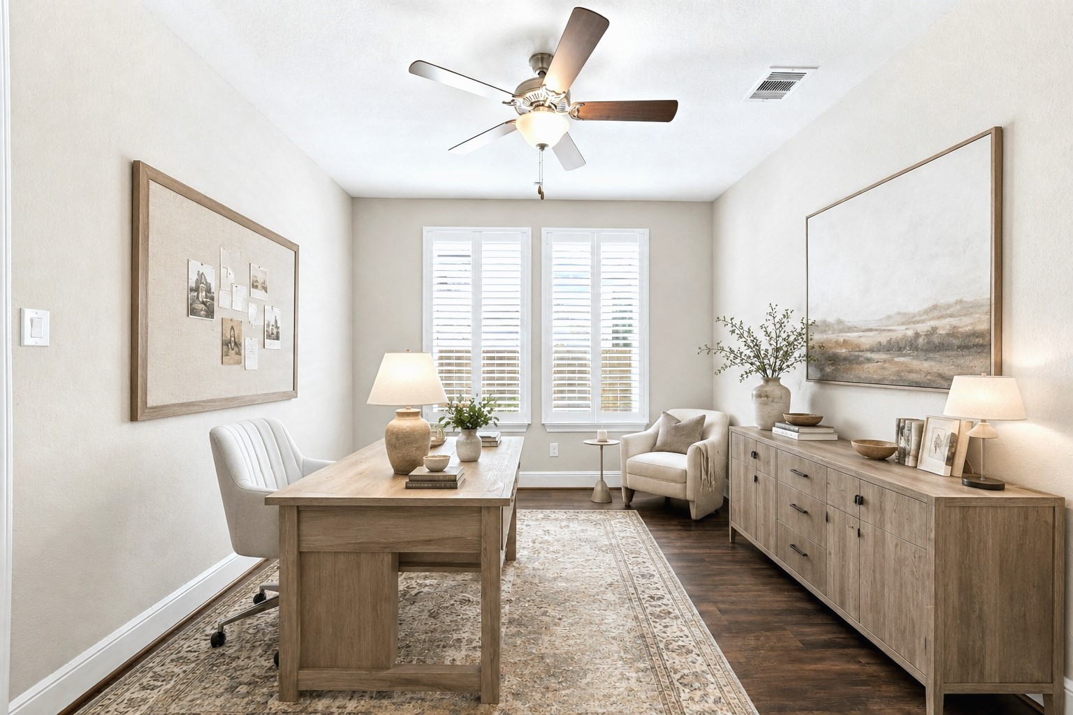 BONUS 5TH ROOM with closet and windows--can be used as a home office, playroom or additional bedroom. *This photo is digitally staged.* BONUS 5TH ROOM with closet and windows--can be used as a home office, playroom or additional bedroom. *This photo is digitally staged.*