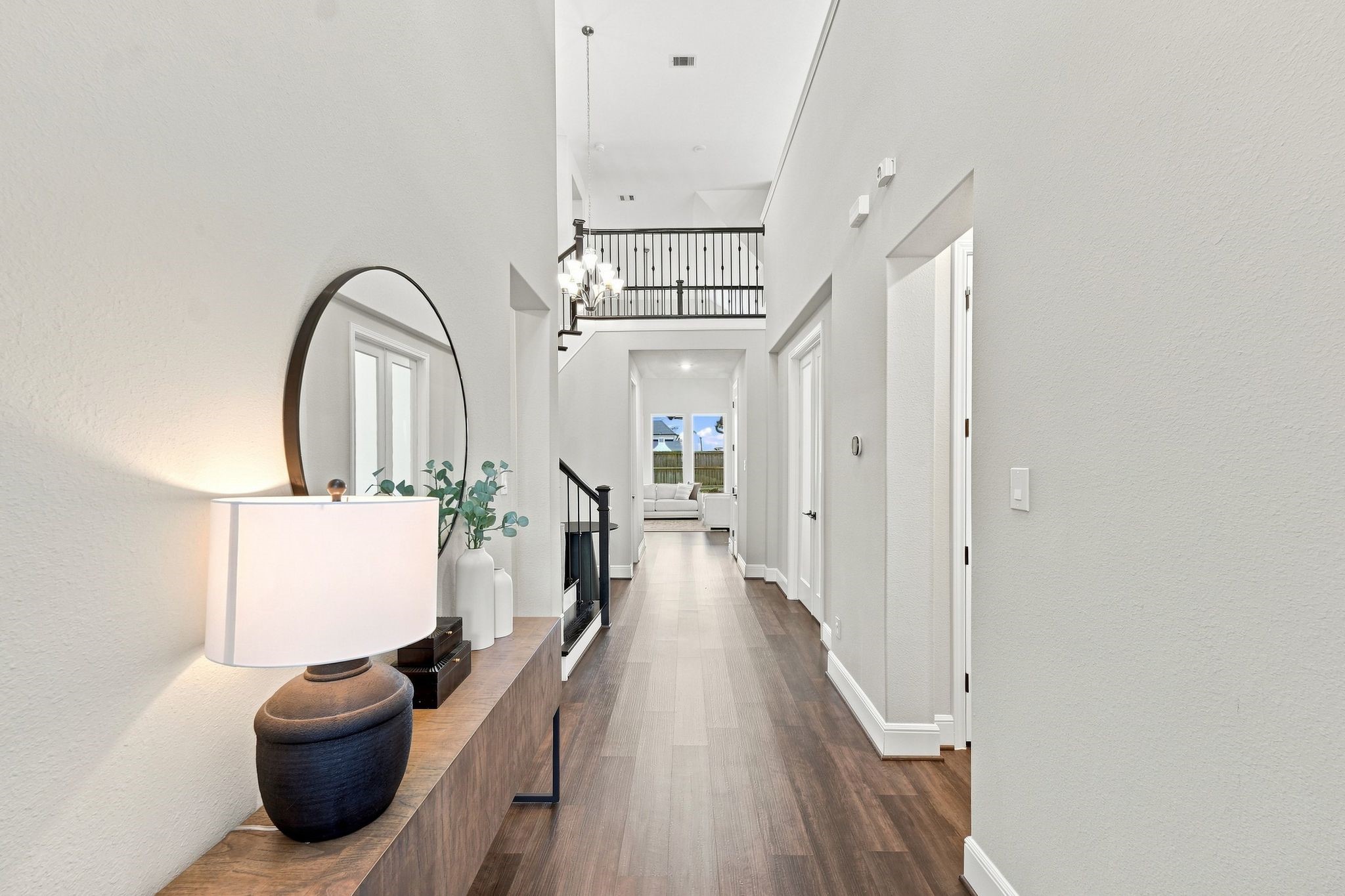2-story entry adds architectural impact and a definte wow factor when entering the home!
