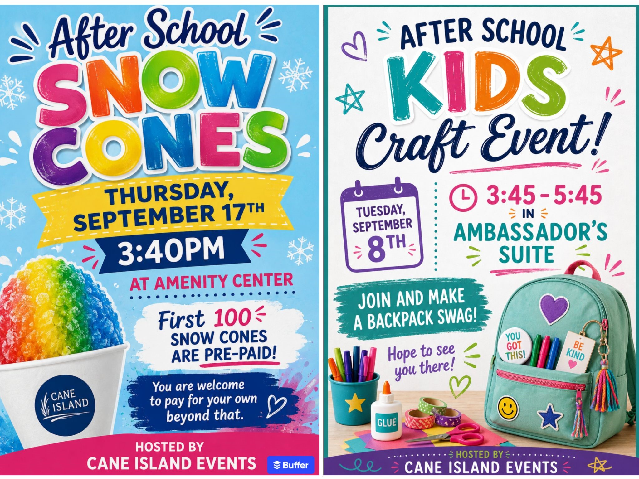 Cane Island has activities galore!