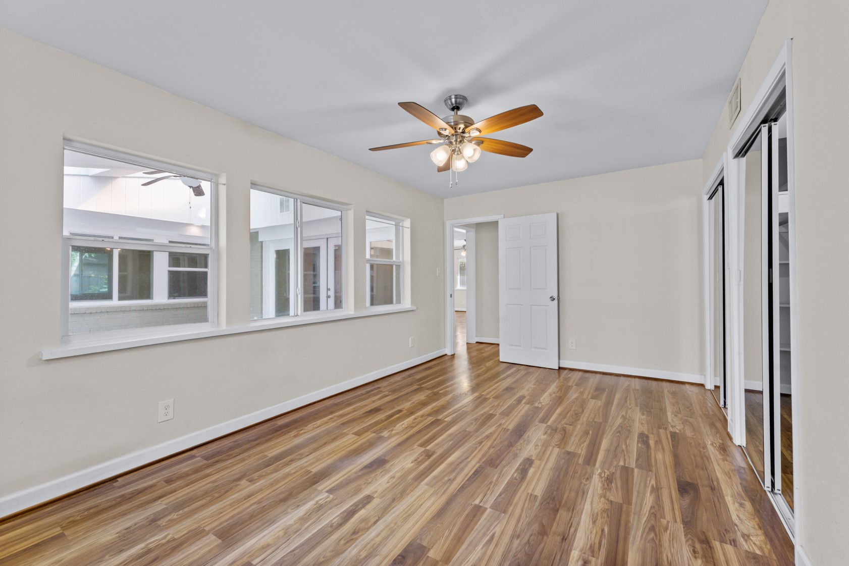 Another view of the first guest bedroom.