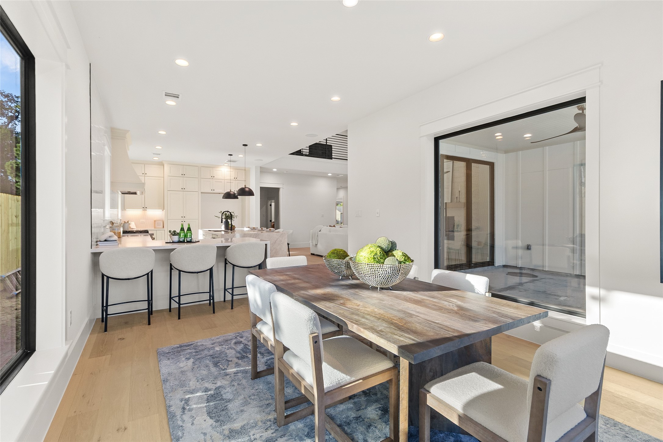 Family dinners and weekend gatherings flow effortlessly between your dining area, gourmet kitchen, and covered outdoor living space. Family dinners and weekend gatherings flow effortlessly between your dining area, gourmet kitchen, and covered outdoor living space.