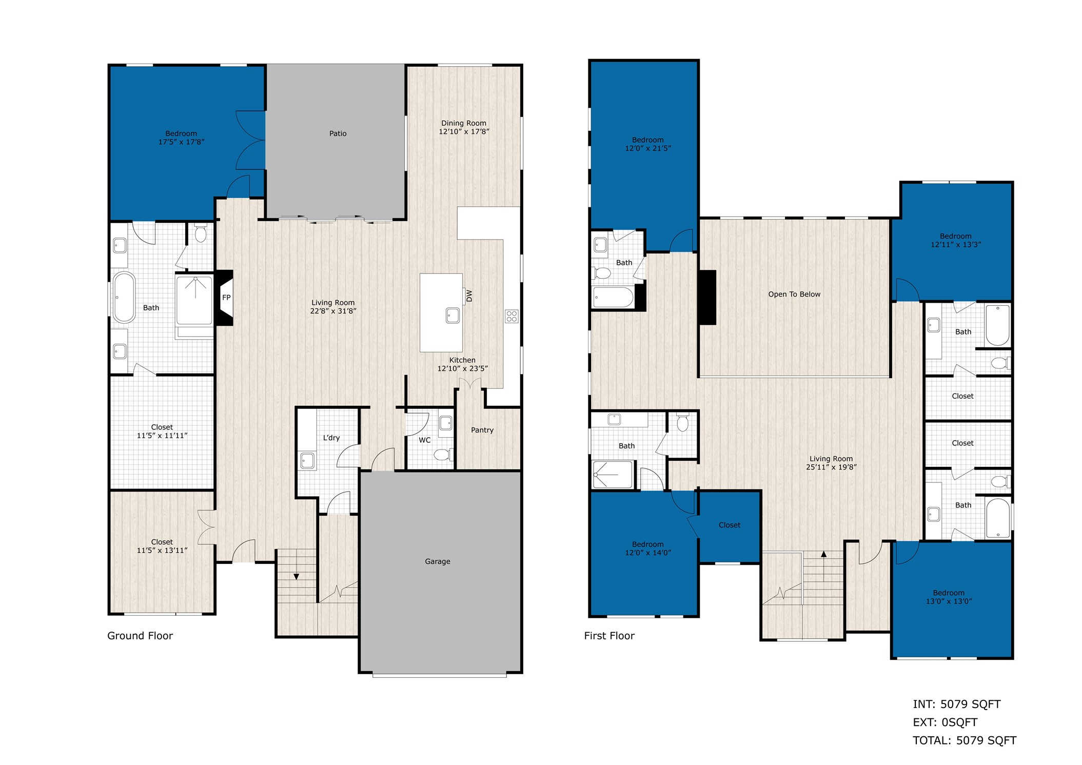 This floor plan should by no means represent the actual measurements of the property. If you are concerned about the measurements you should independently verify them. This floor plan should by no means represent the actual measurements of the property. If you are concerned about the measurements you should independently verify them.