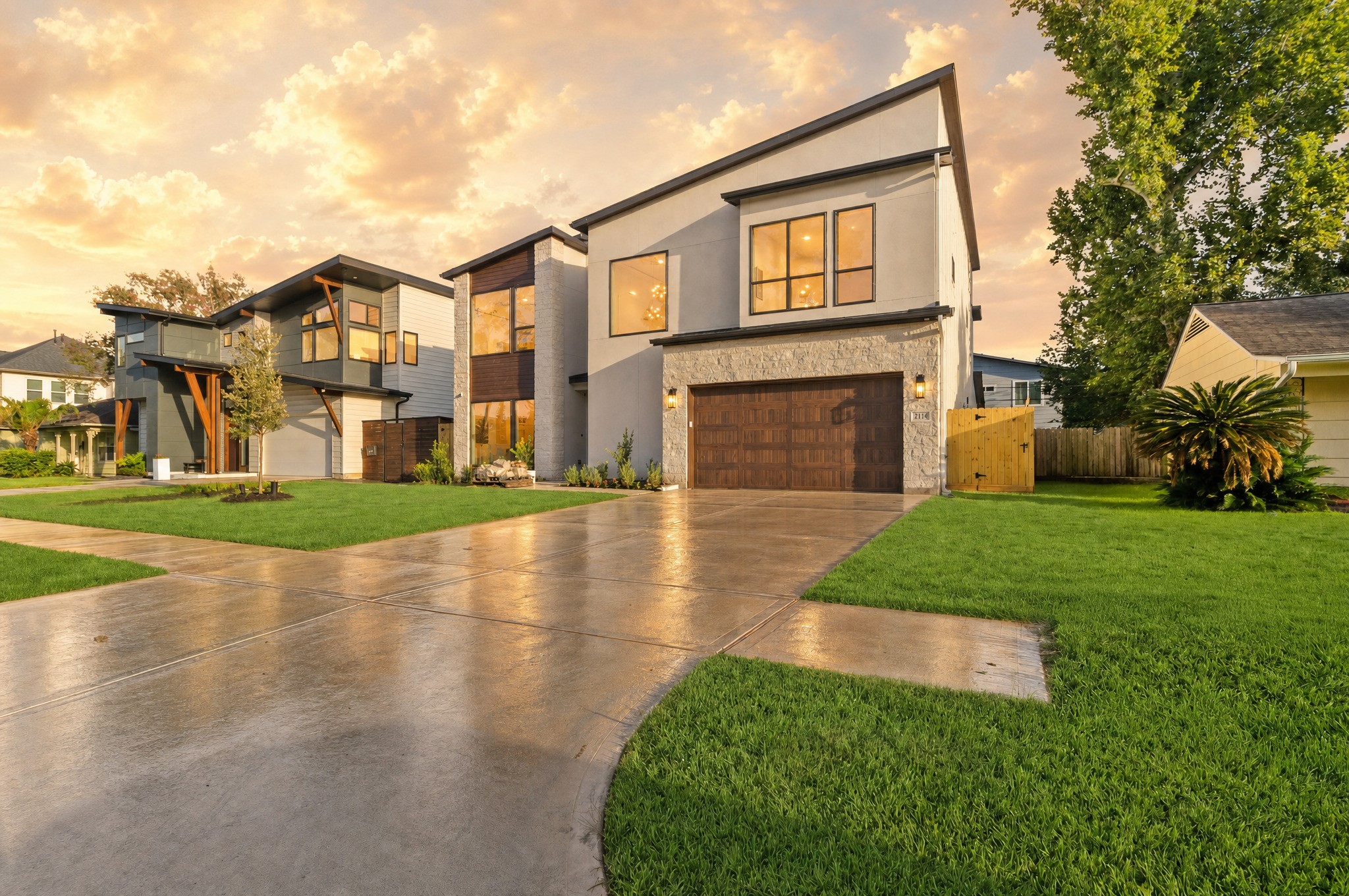 Coming home never gets old with striking modern architecture, clean landscaping, and curb appeal that stands out from the moment you arrive. Coming home never gets old with striking modern architecture, clean landscaping, and curb appeal that stands out from the moment you arrive.