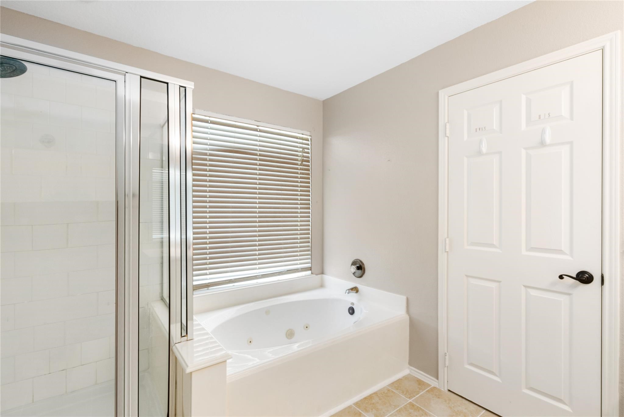 Melt your worries away in an oversized soaking tub!