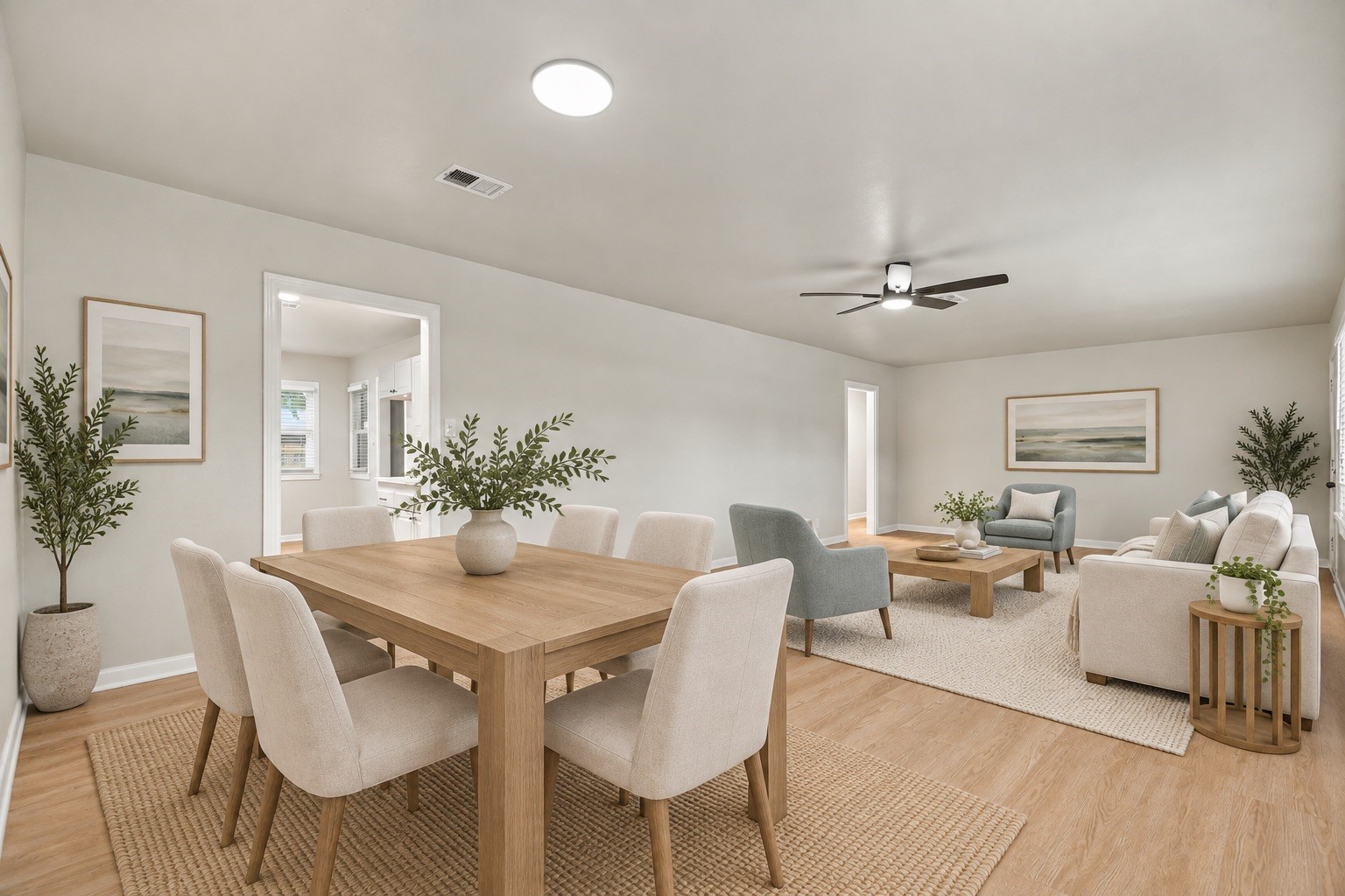 Dining Area (Virtually Staged)