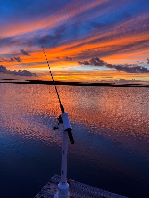 Untouched sunset picture