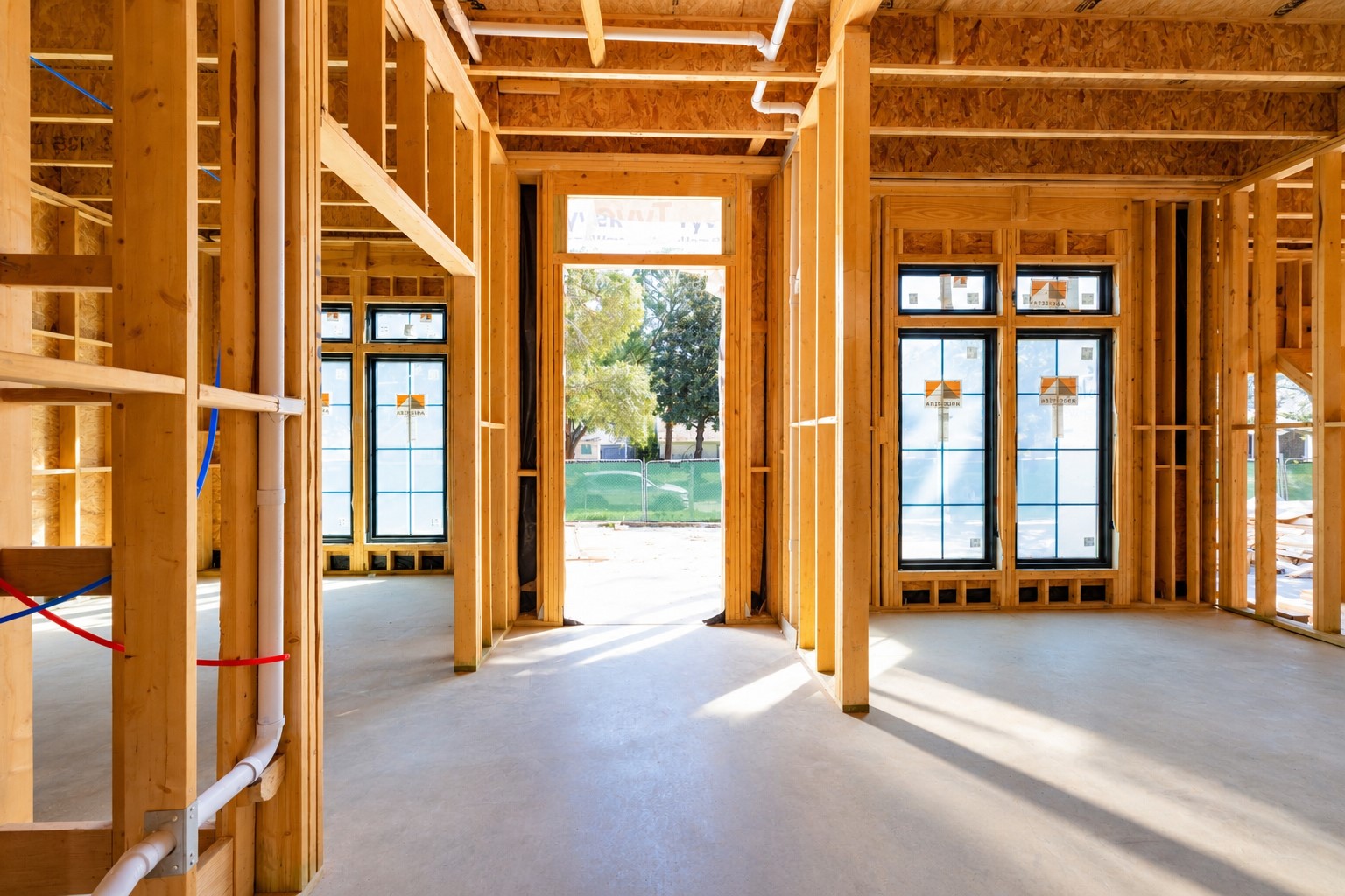 Construction Site photo taken 10/22/26. Guests are greeted by 12 ft ceiling & engineered wood floors. 1st Floor Study w/ dual entrance full bath to the left. Formal Dining Room w/ Butler Pantry walkthrough to the right. Construction Site photo taken 10/22/26. Guests are greeted by 12 ft ceiling & engineered wood floors. 1st Floor Study w/ dual entrance full bath to the left. Formal Dining Room w/ Butler Pantry walkthrough to the right.