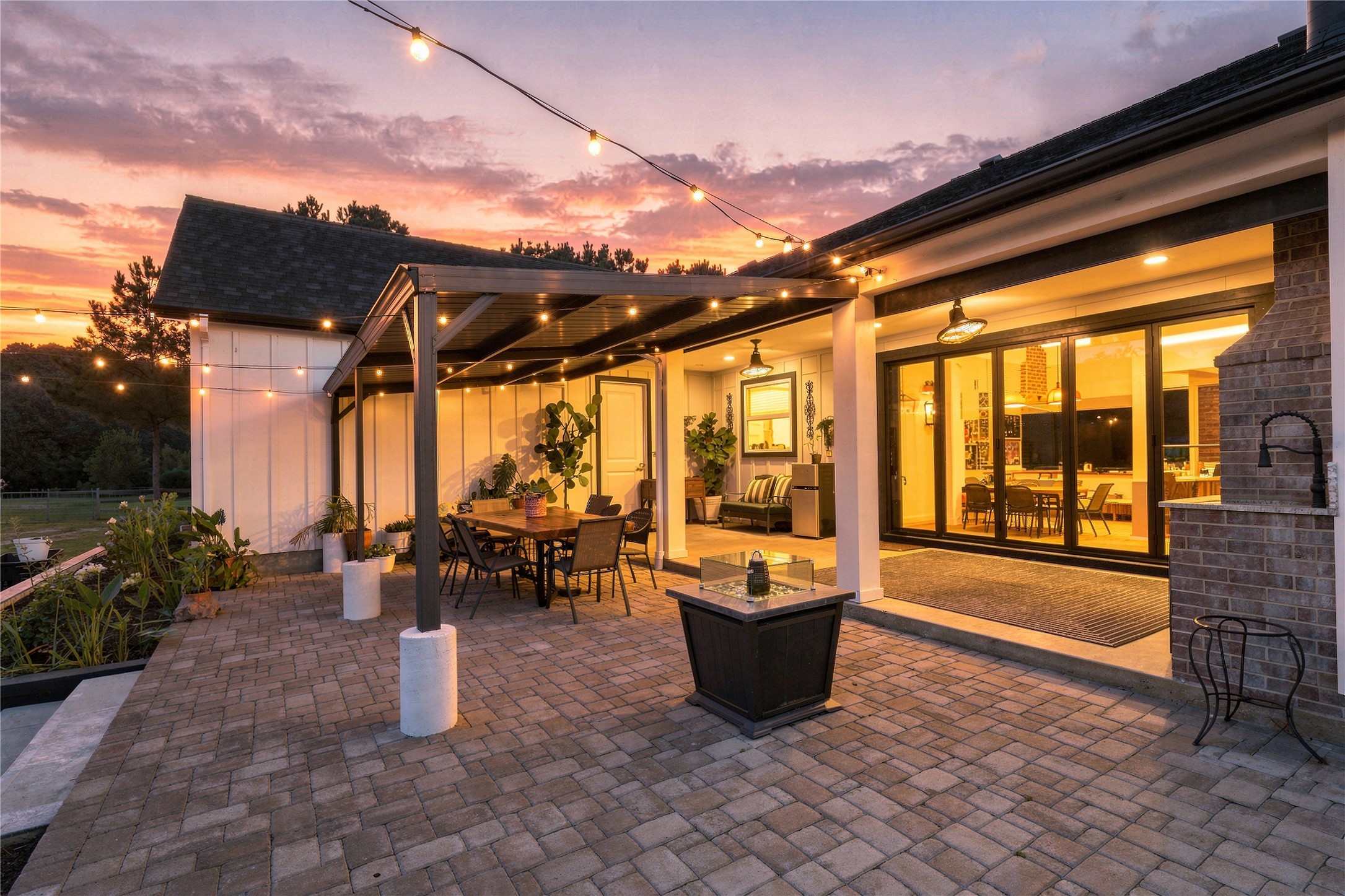 Back patio
