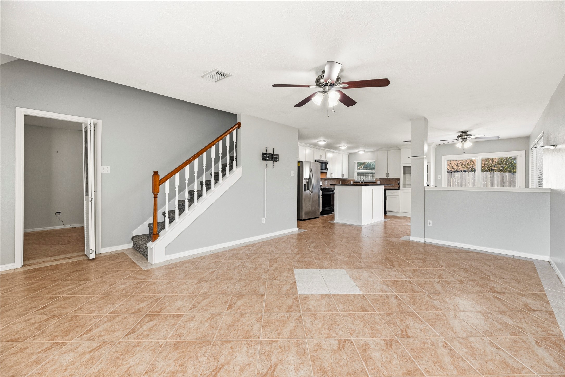 Nice open living spaces.