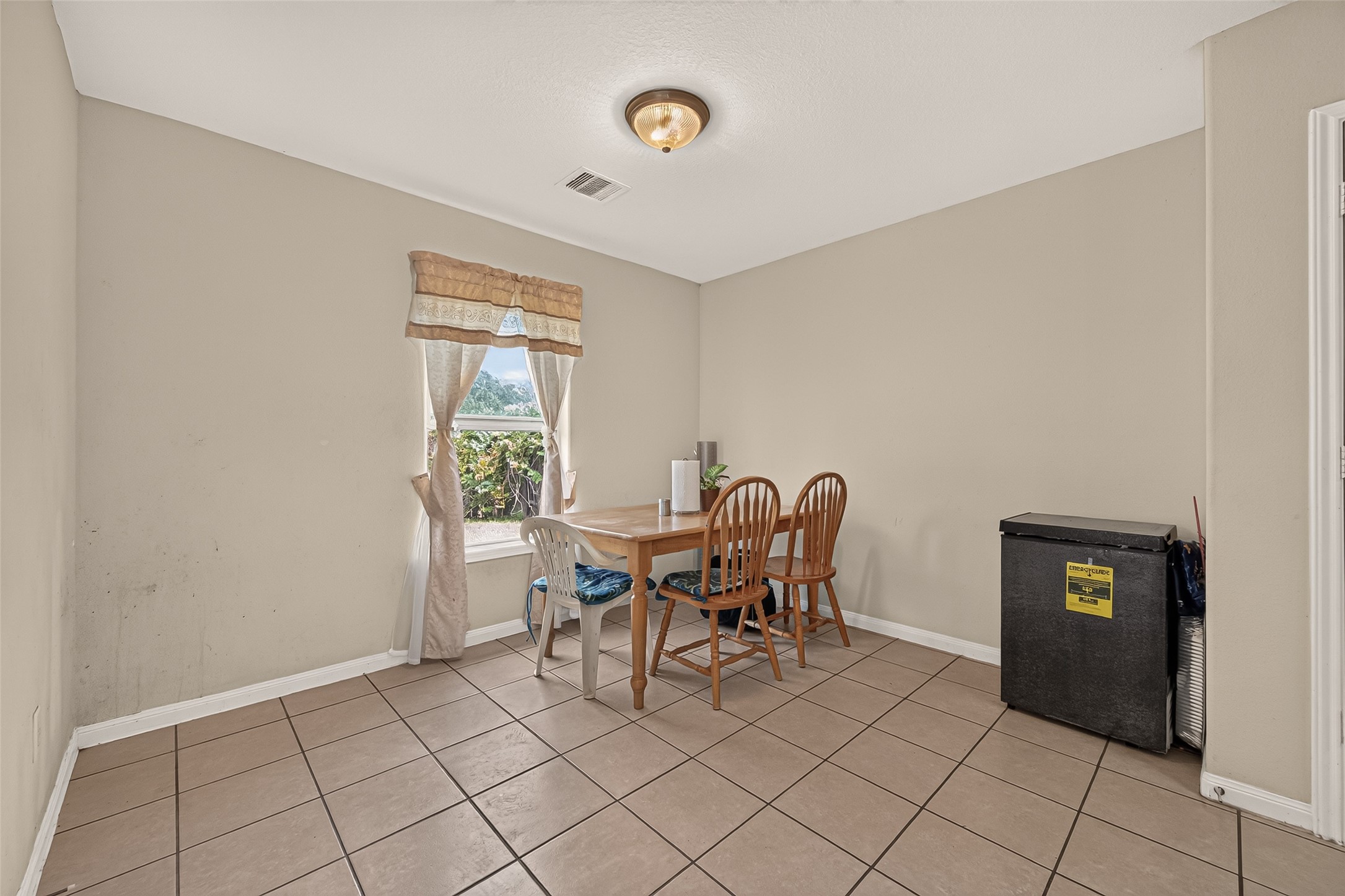 Dining area.