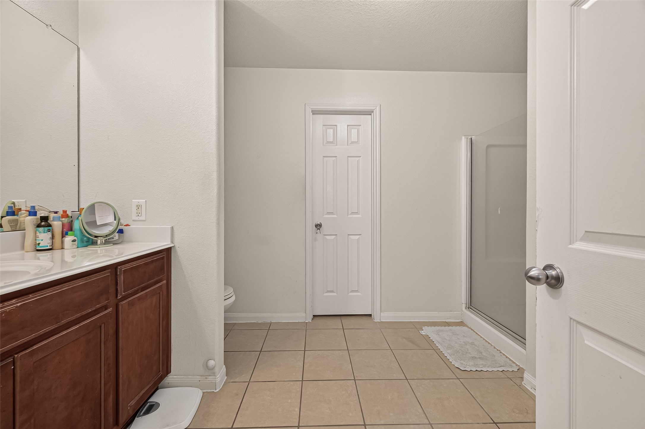 Primary bathroom.