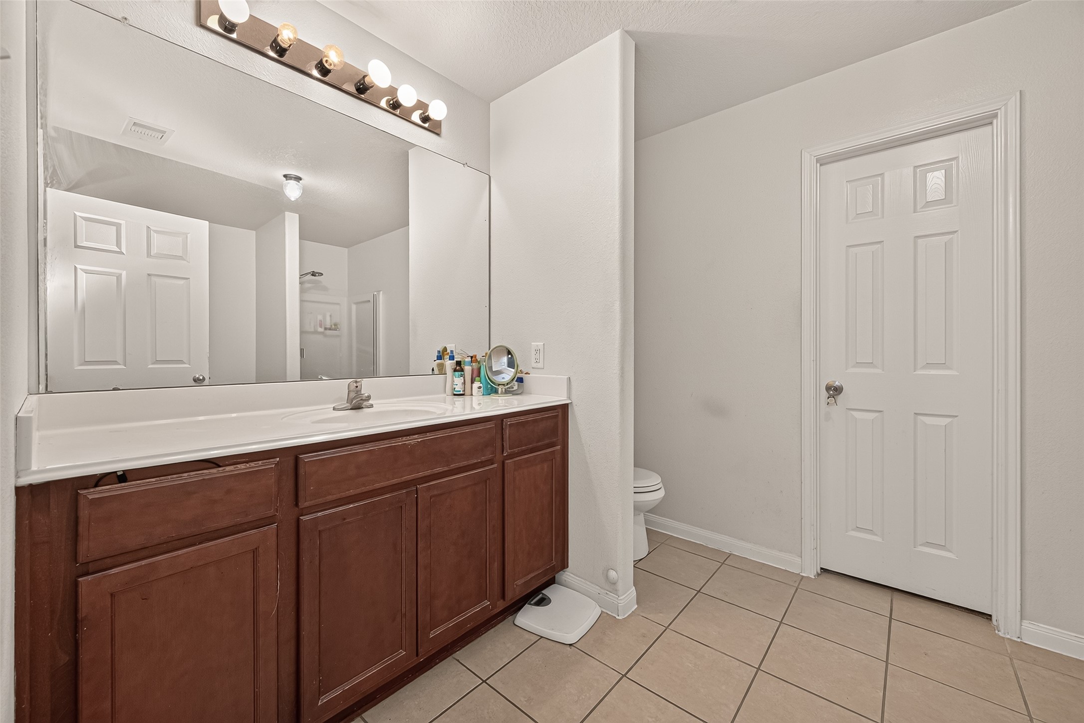 Primary bathroom.