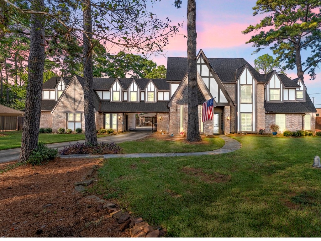 No shortage of curb appeal on this stunning estate home.
