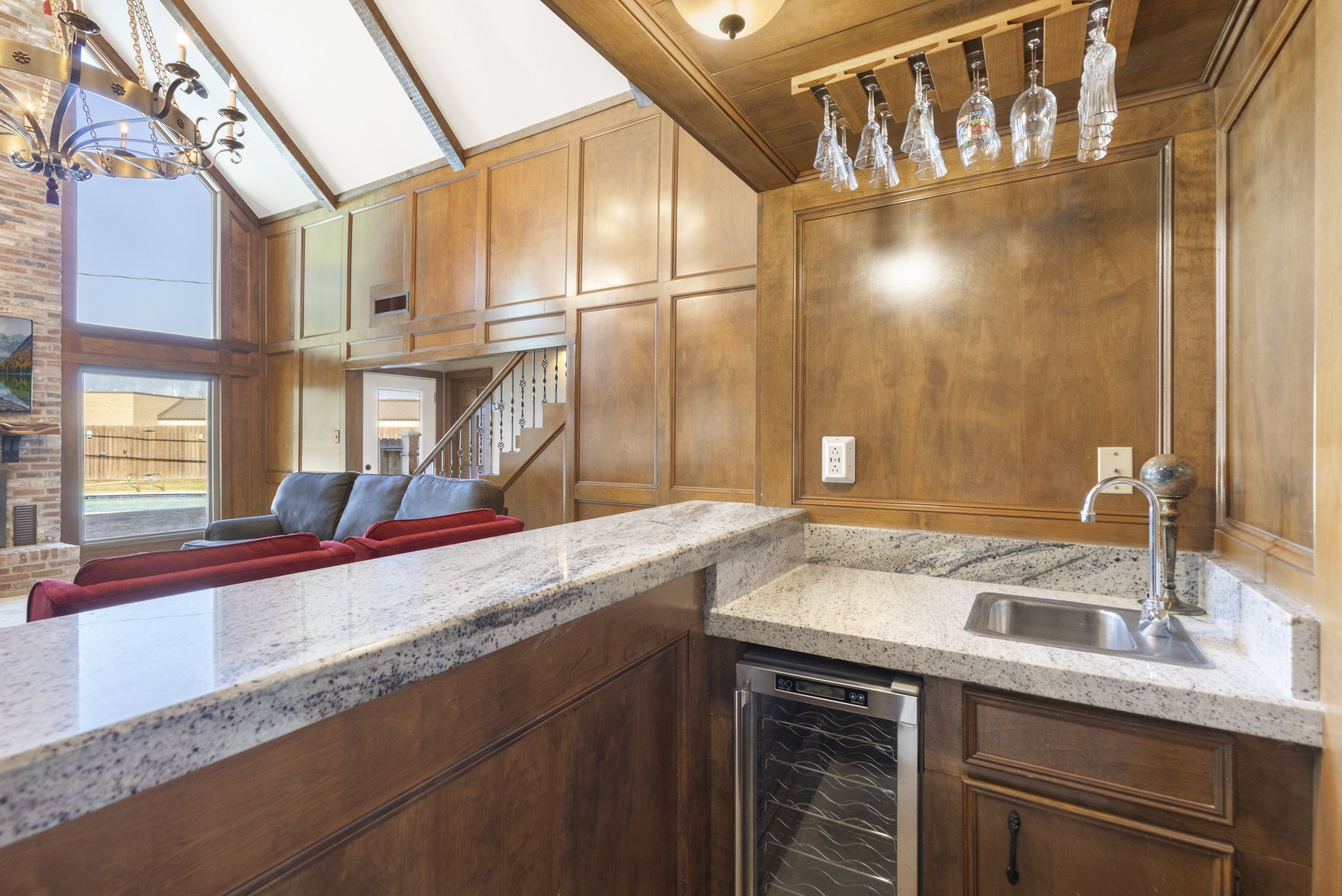 This home was designed for entertaining.