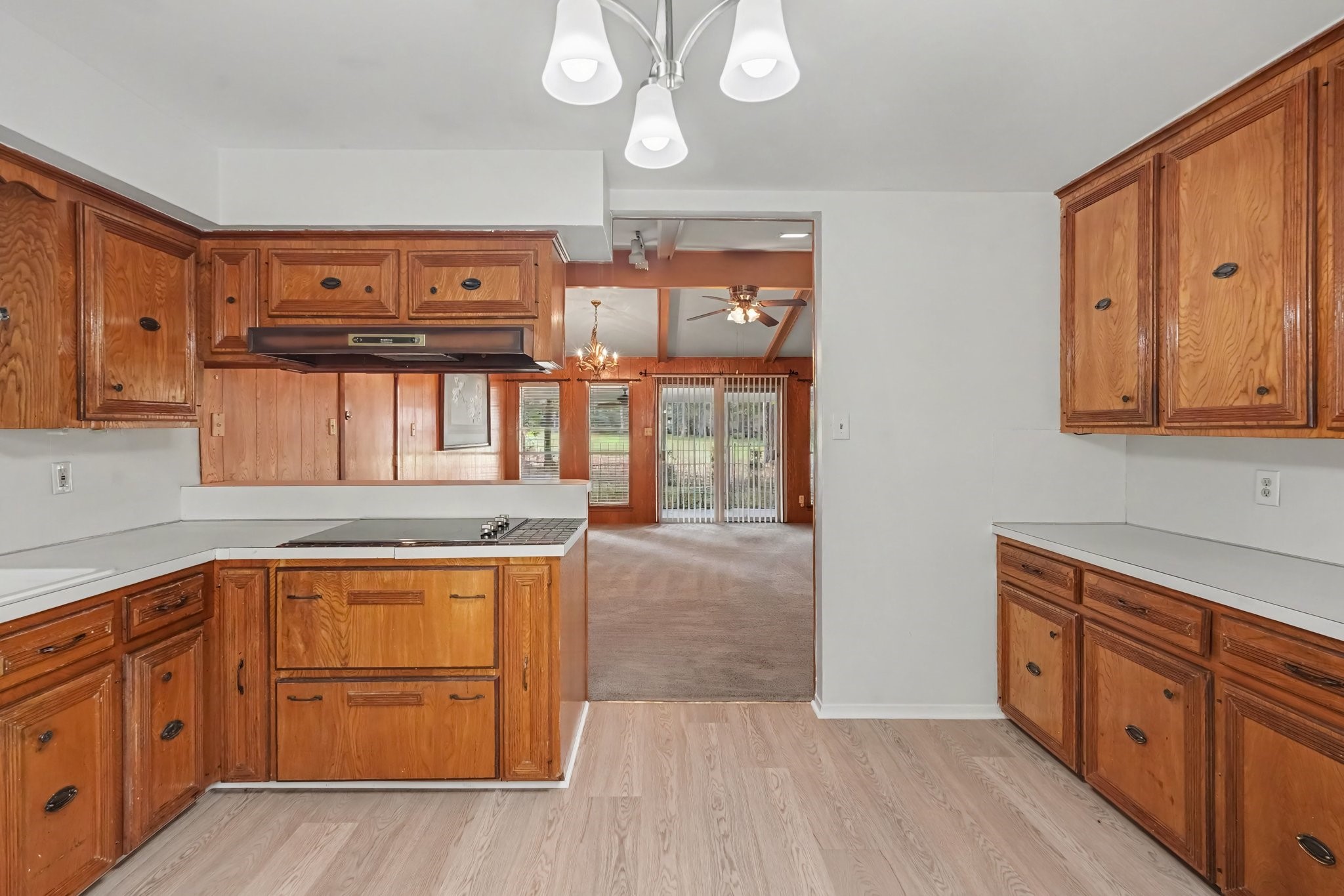 This home features a desirable semi-open floor plan that is perfect for entertaining guests while keeping the dishes at bay!