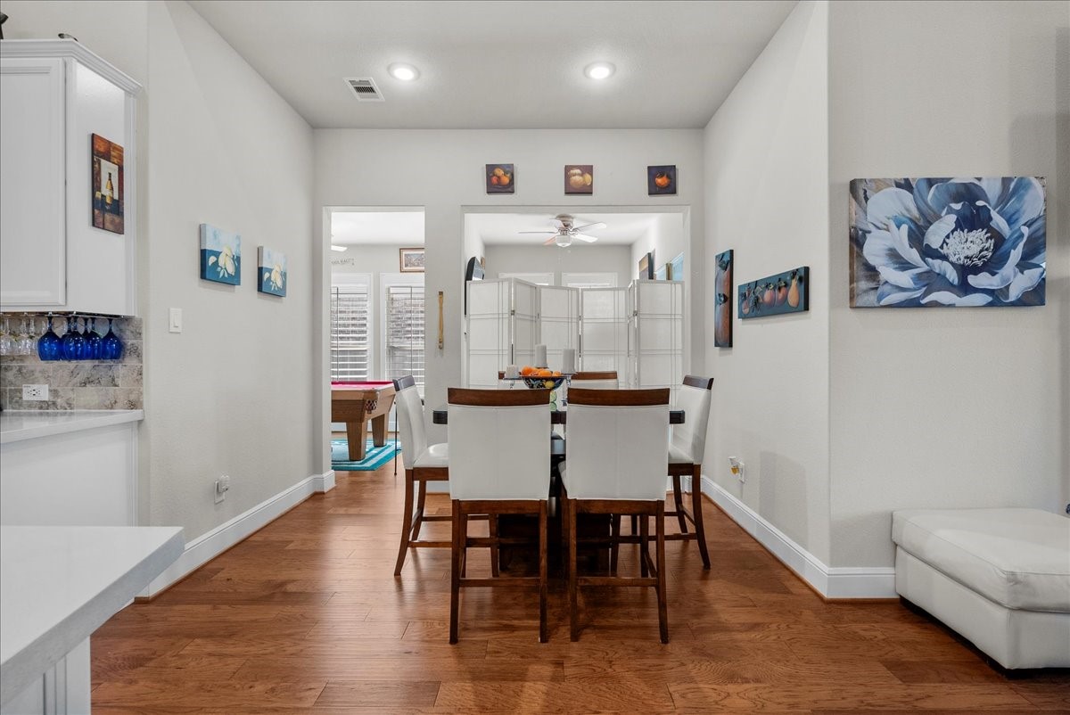 Breakfast area