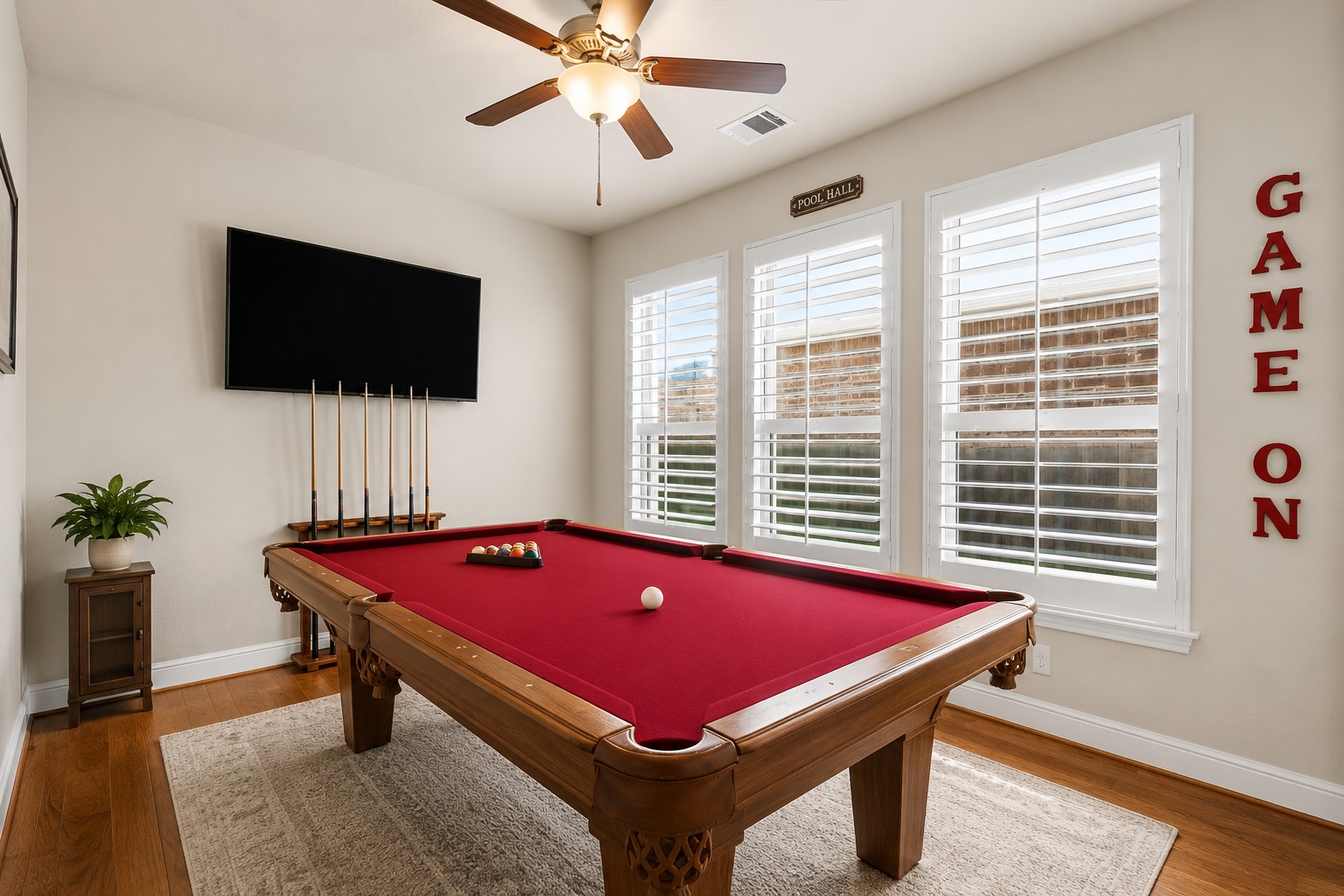 Gameroom/Bonus Room