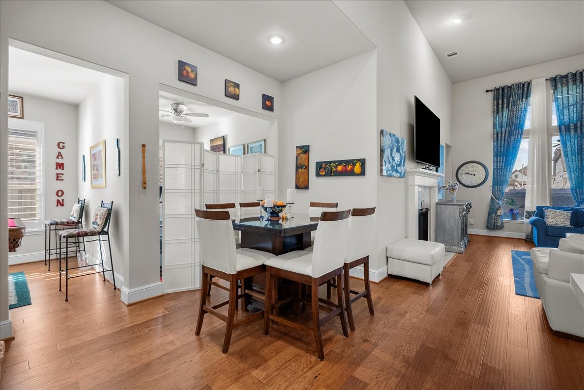 Breakfast area
