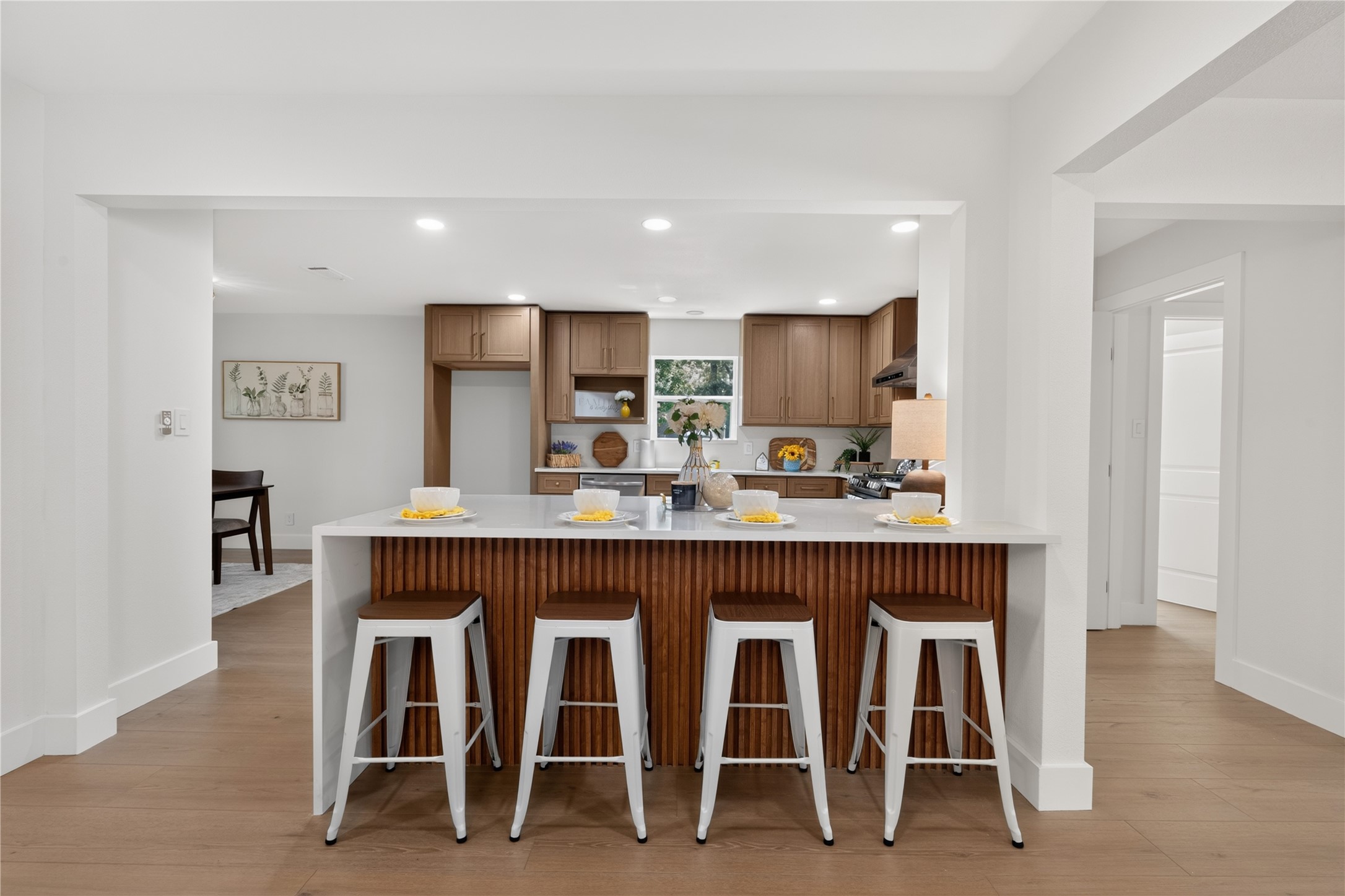 FULLY remodeled beautiful kitchen with pot filler