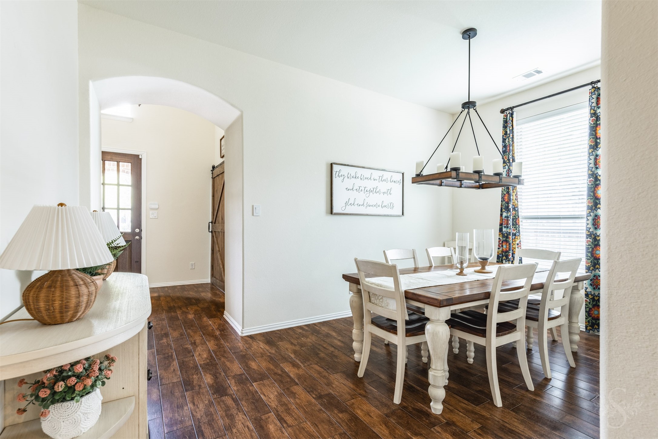 Photos include both previously furnished rooms and the homes current vacant condition to help buyers visualize the space and layout.