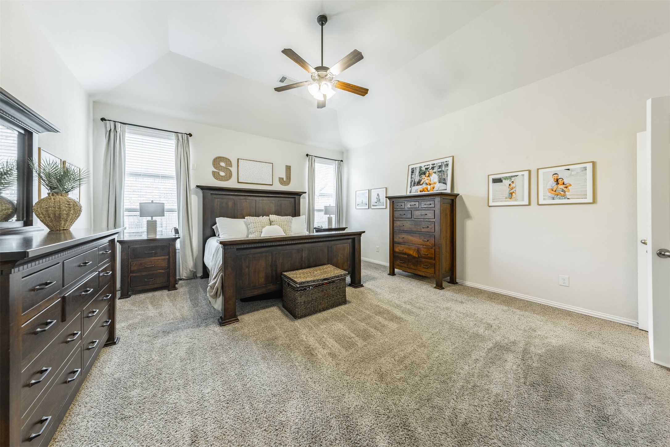 Photos include both previously furnished rooms and the homes current vacant condition to help buyers visualize the space and layout.