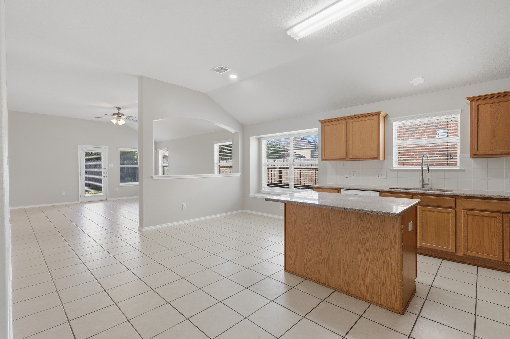 Spacious kitchen