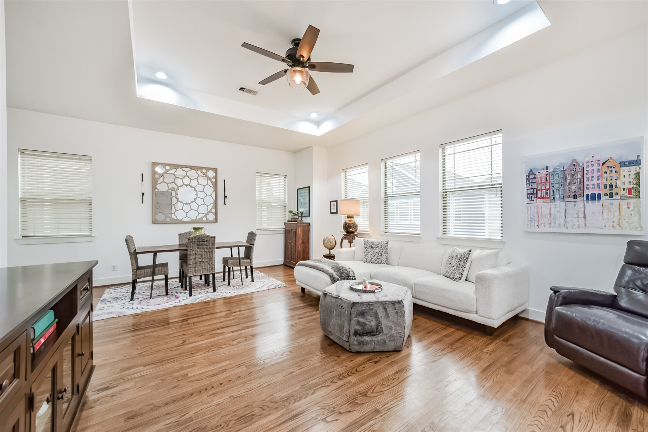 Another view of the lovely open living area!
