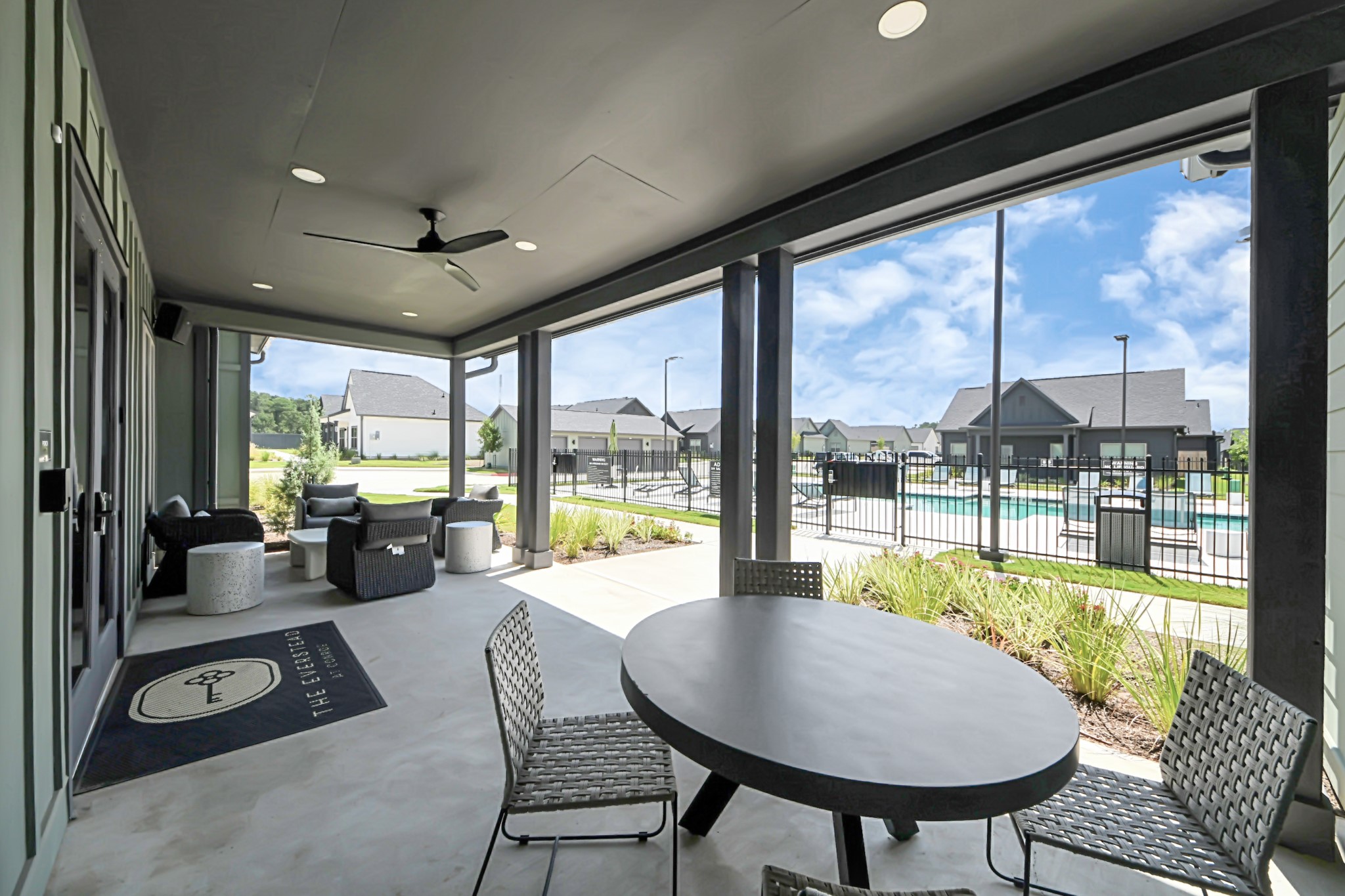 Enjoy an abundance of Amenities:Resort-Style Pool w/Sundeck Ledge&Outdoor Lounge Areas w/Grilling area,Gaming Lawn,Pickleball Court,Quaint Dog Park for your fur babies!24/7 Fitness Center w/Kids Play Zone area.Stunning Clubhouse w/Caf/Lounge.Playground Area.Electric Vehicle Charging Stations!