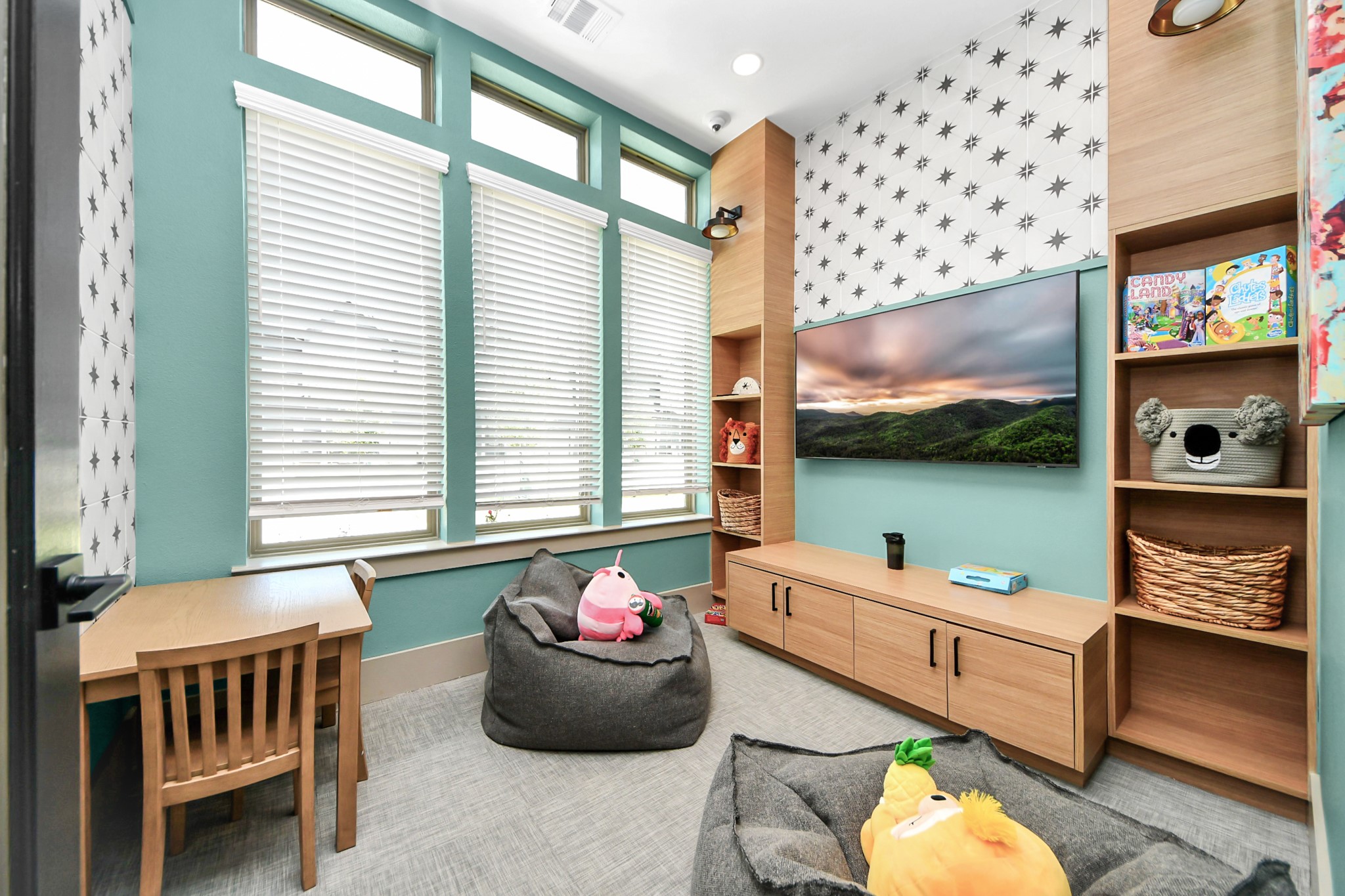 Fitness Center offers a Designated Kids Play Zone Area.