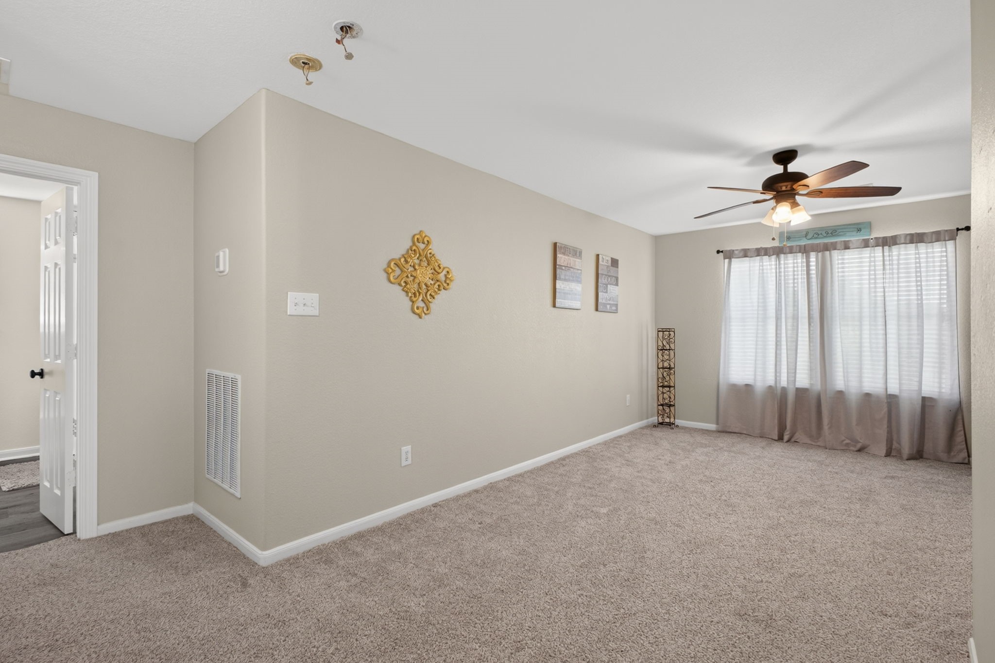 Upstairs gameroom