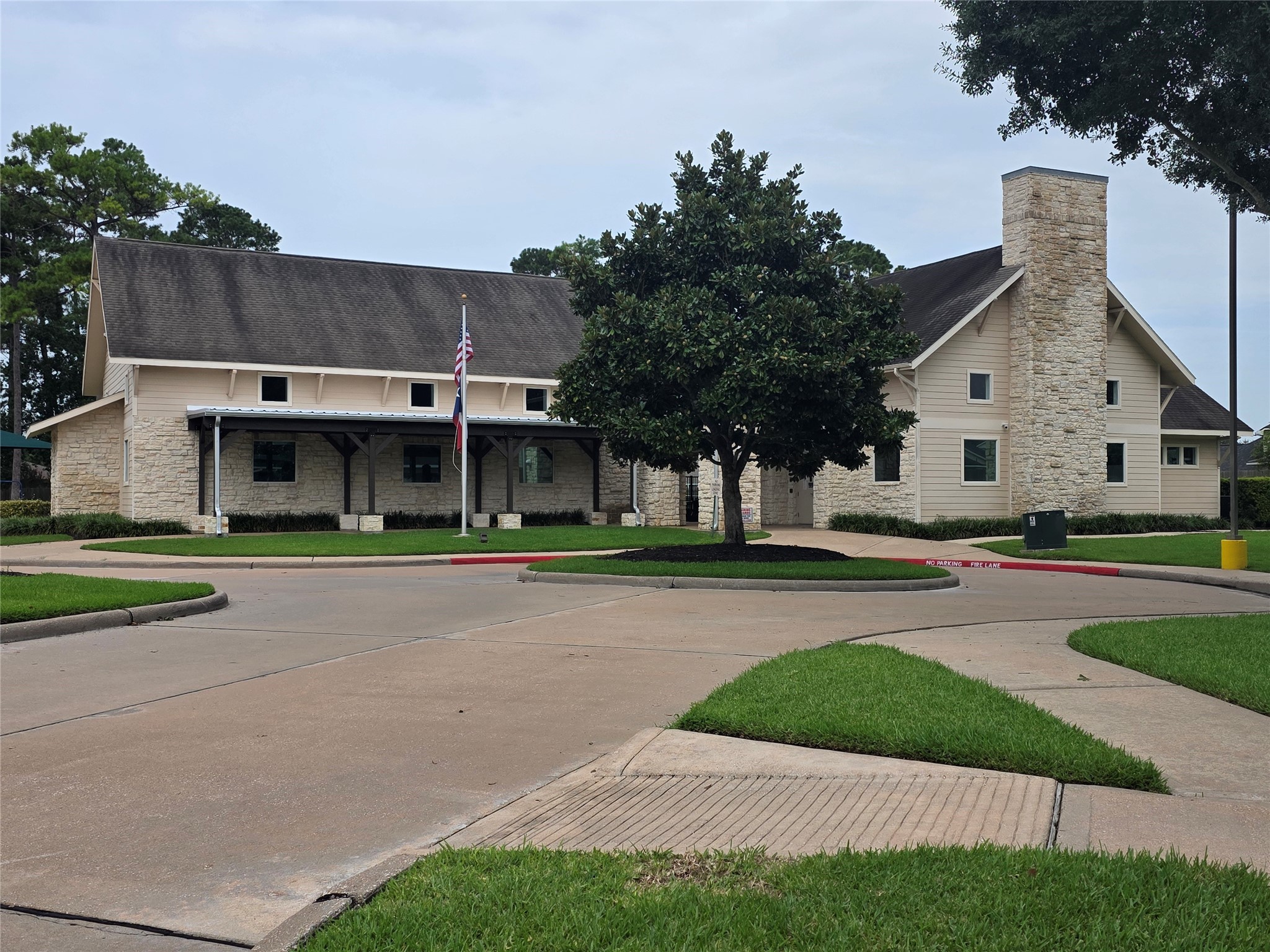 Clubhouse and gym