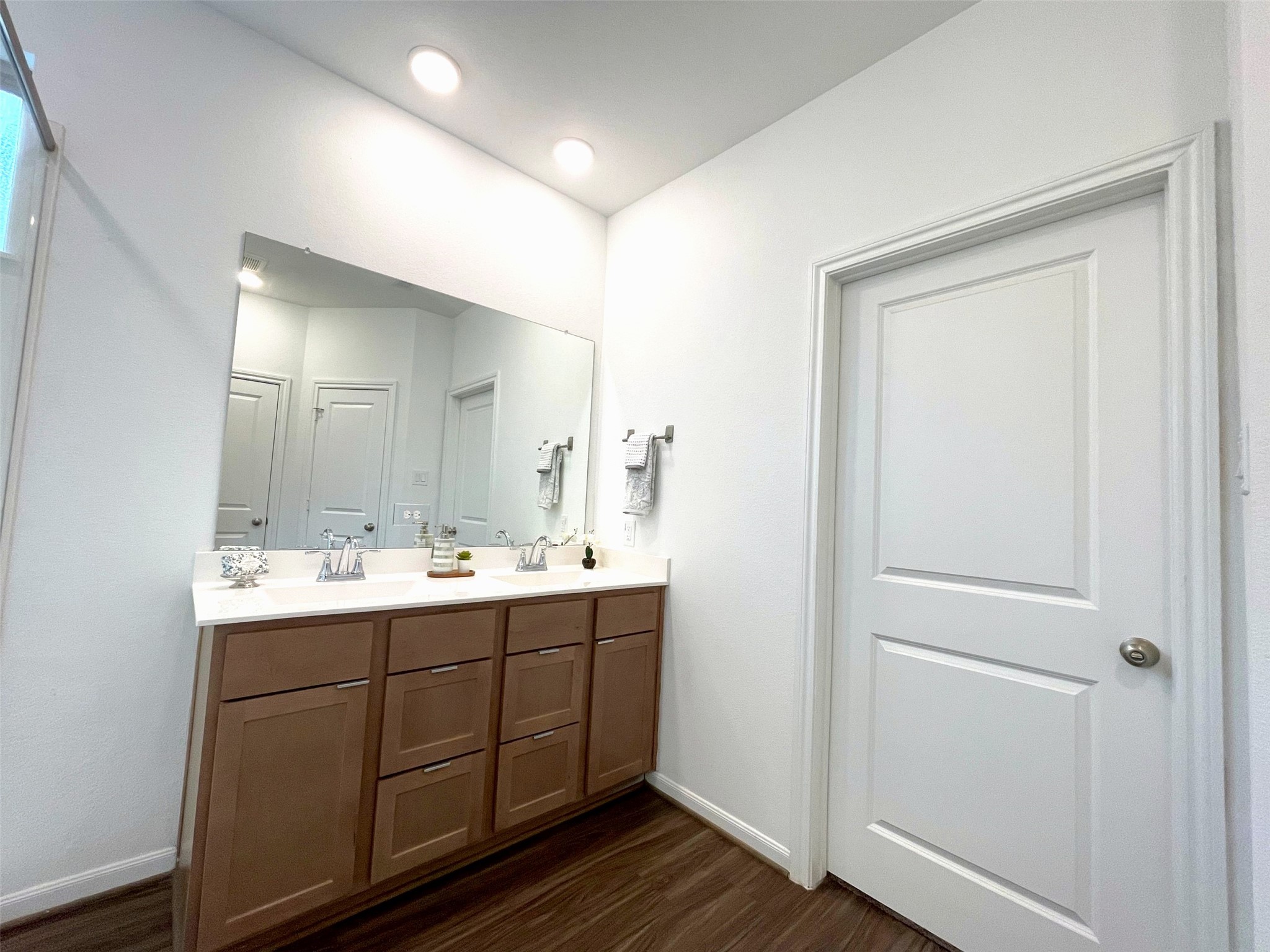 Another view of the primary bathroom.