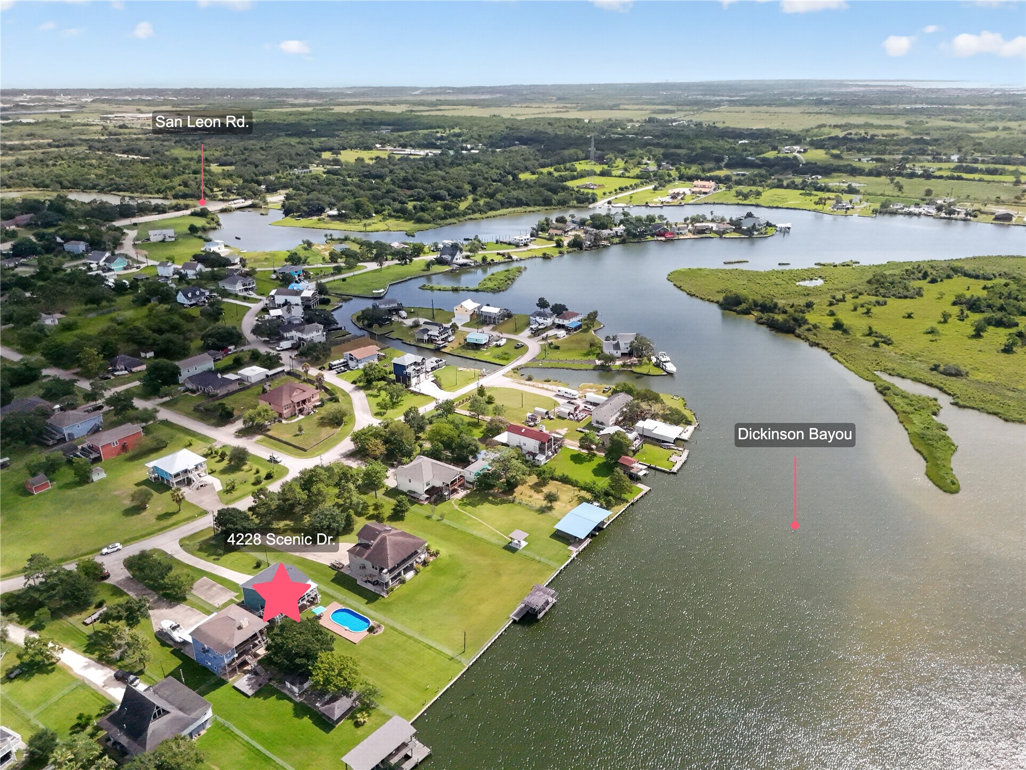 4228 Scenic Drive, Dickinson, TX 77539